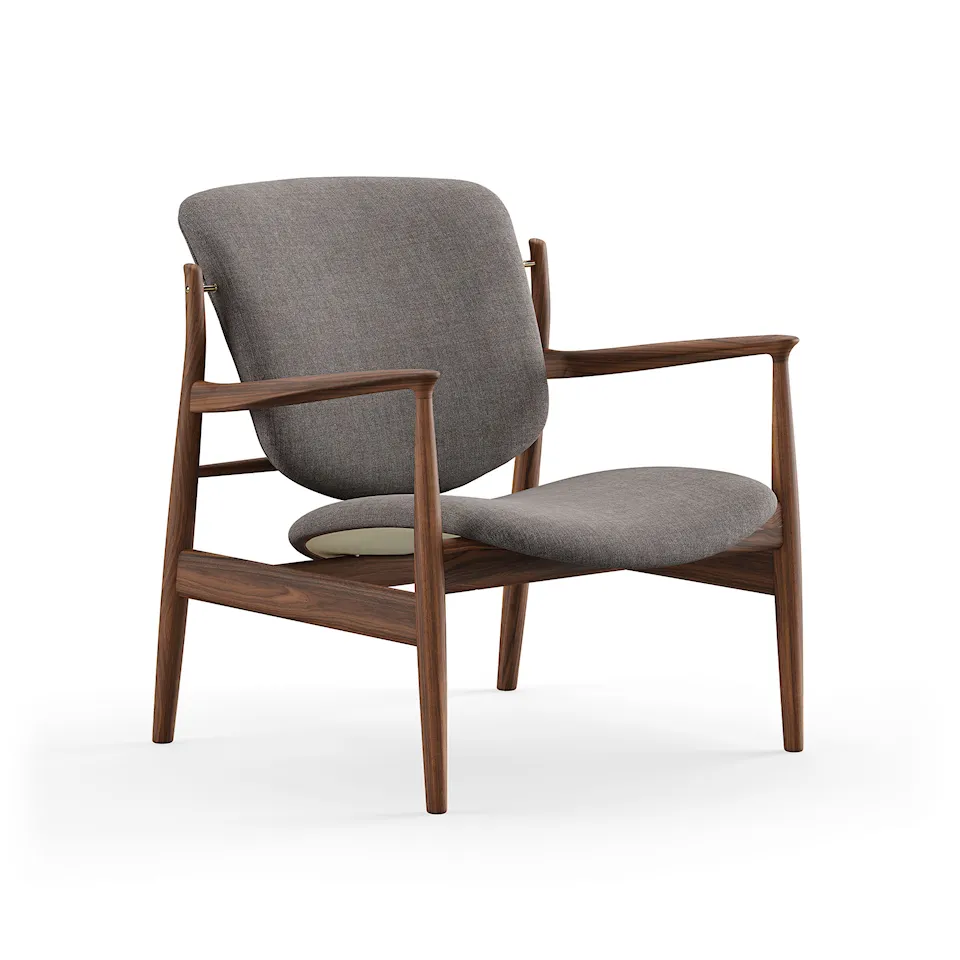 France fåtölj Walnut