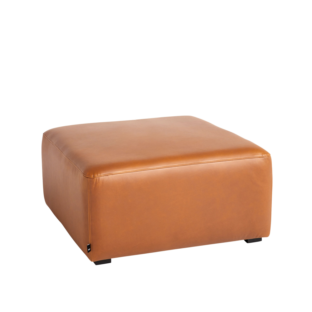 HAY - Mags 01 Ottoman XS - Cat.6 - Sense Cognac - Sittpuffar - Trä