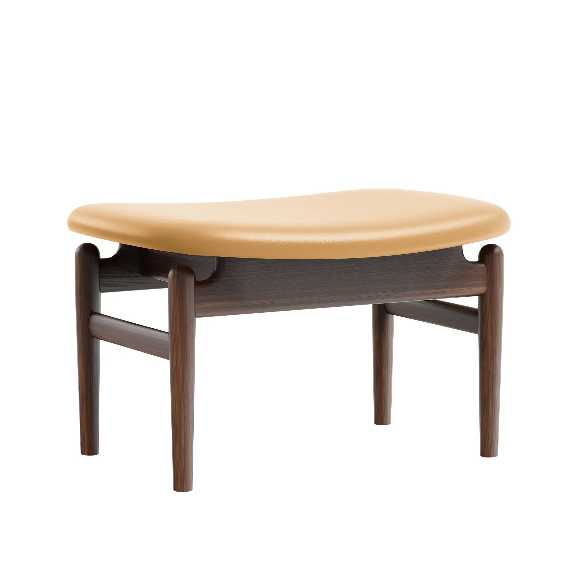 Chieftain fotskammel Walnut