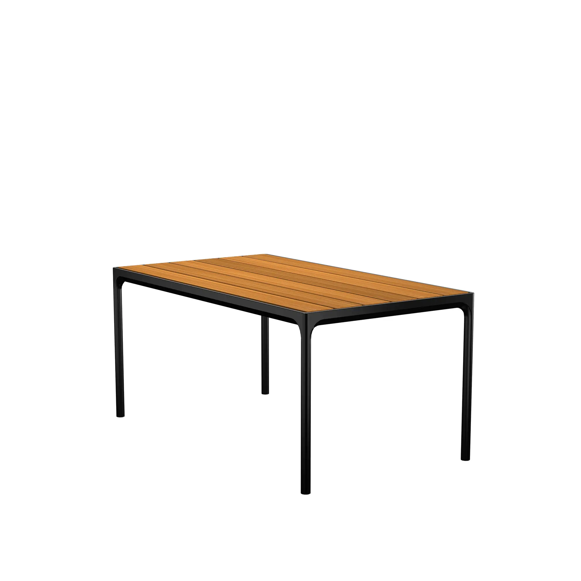 FOUR Table - Bamboo/Black