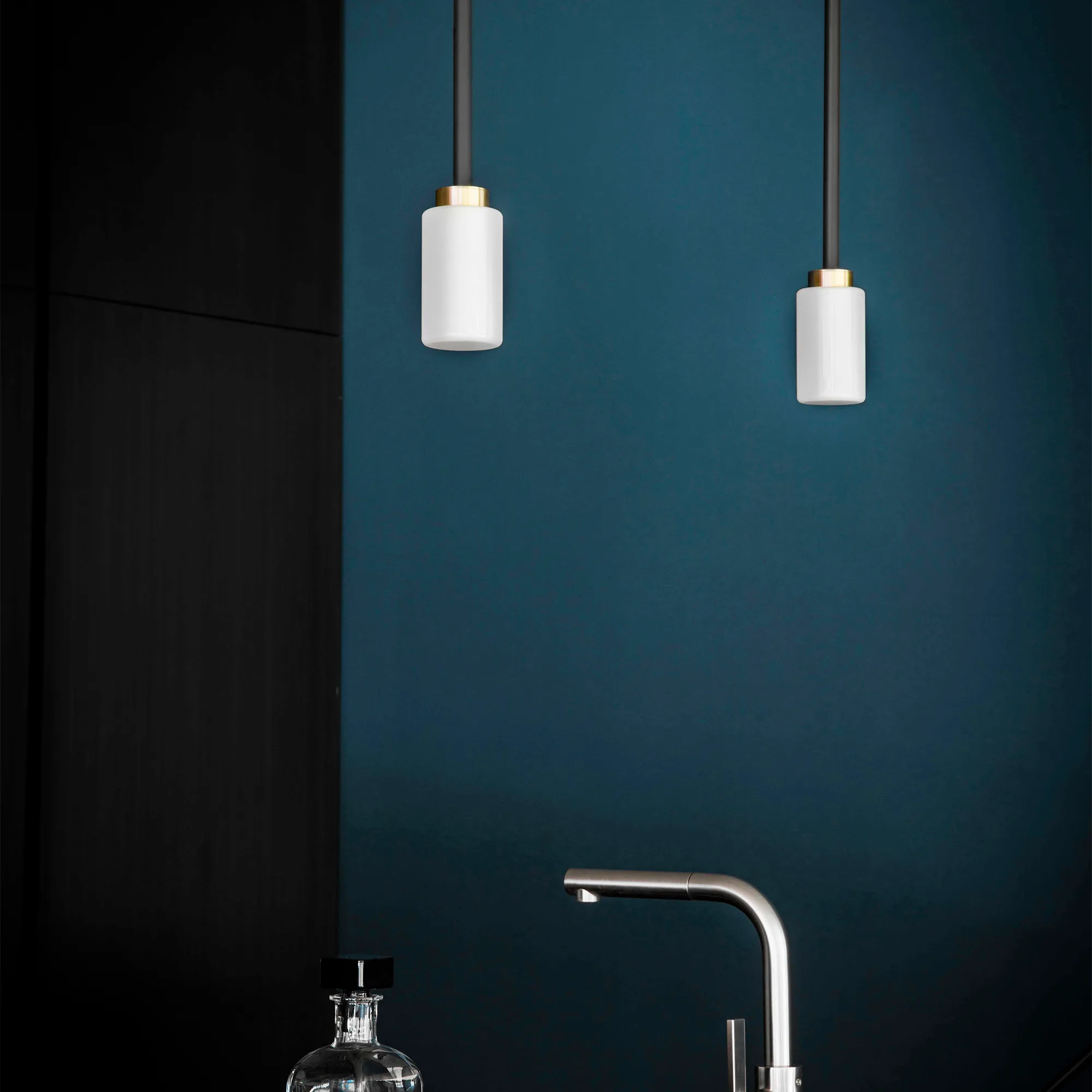 Farol Pendant Brass/Opal