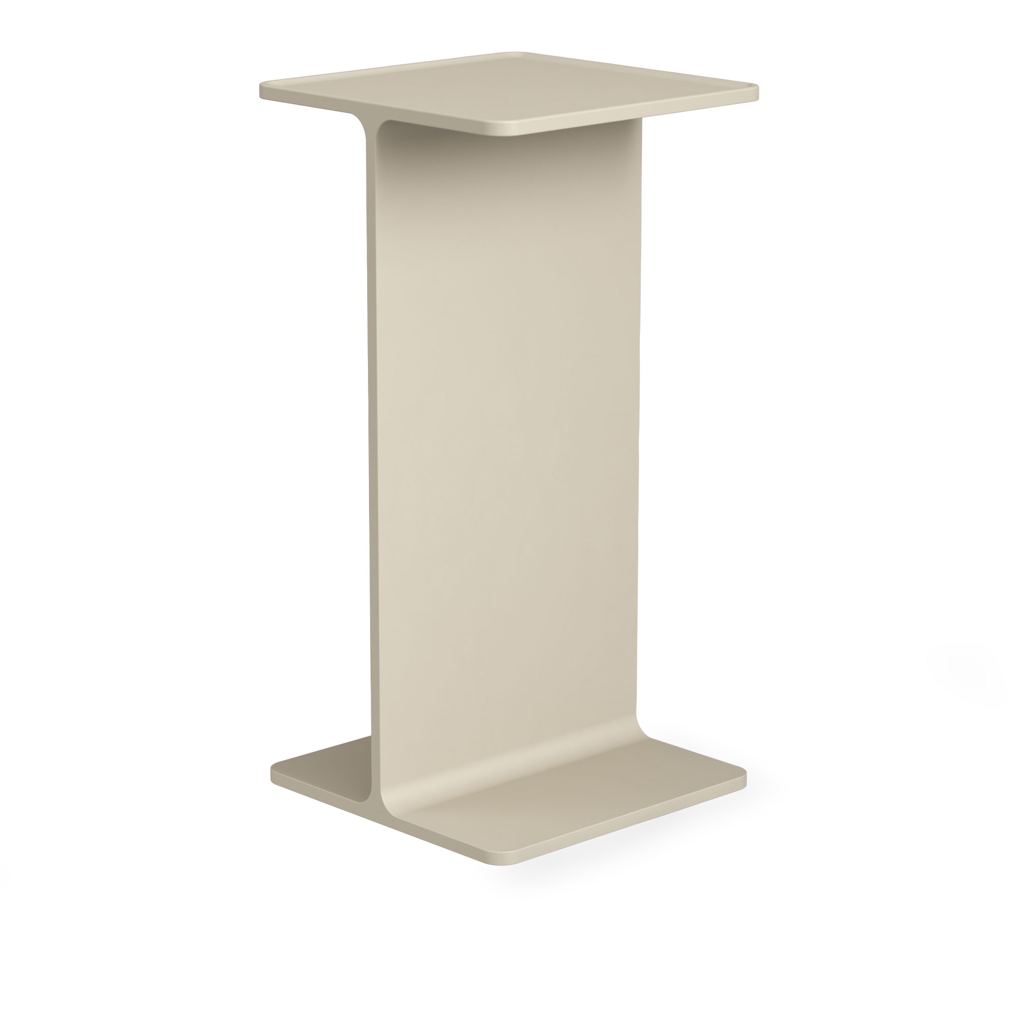 String - Museum Pedestal beige - Småbord & sidebord - Beige - Metall