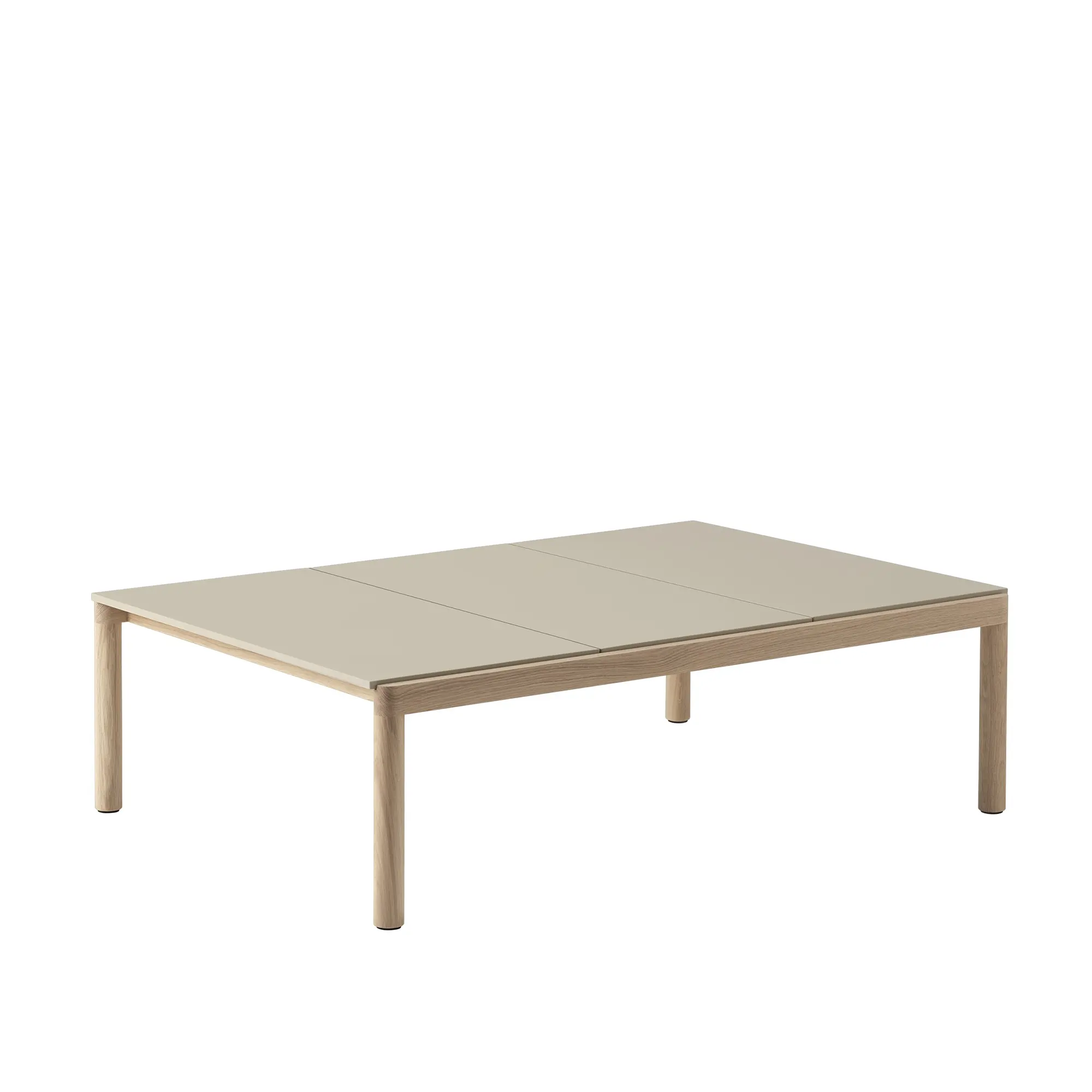 Couple Coffee Table 3 Plain 120 x 84 x 35
