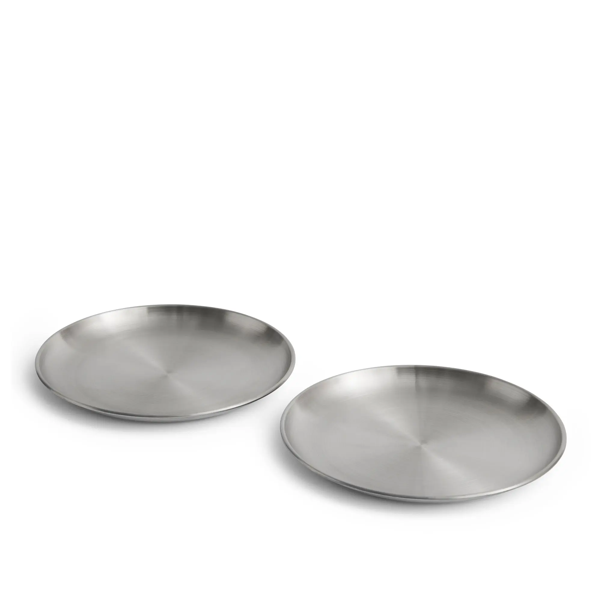 Outdoor Market Steel Plate Set of 2