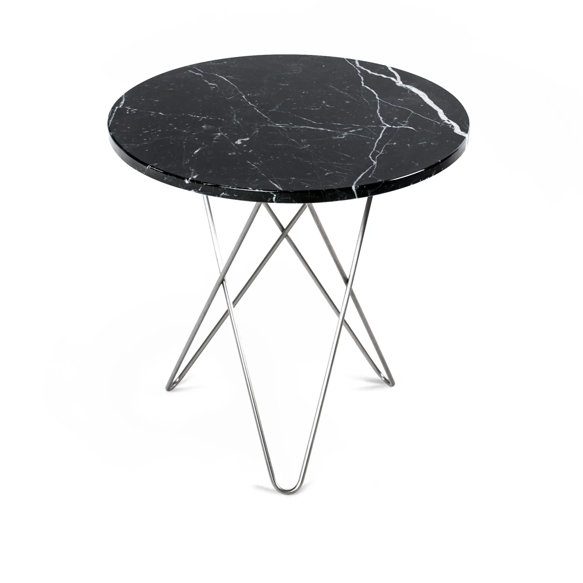 Tall Mini O Table - Marble