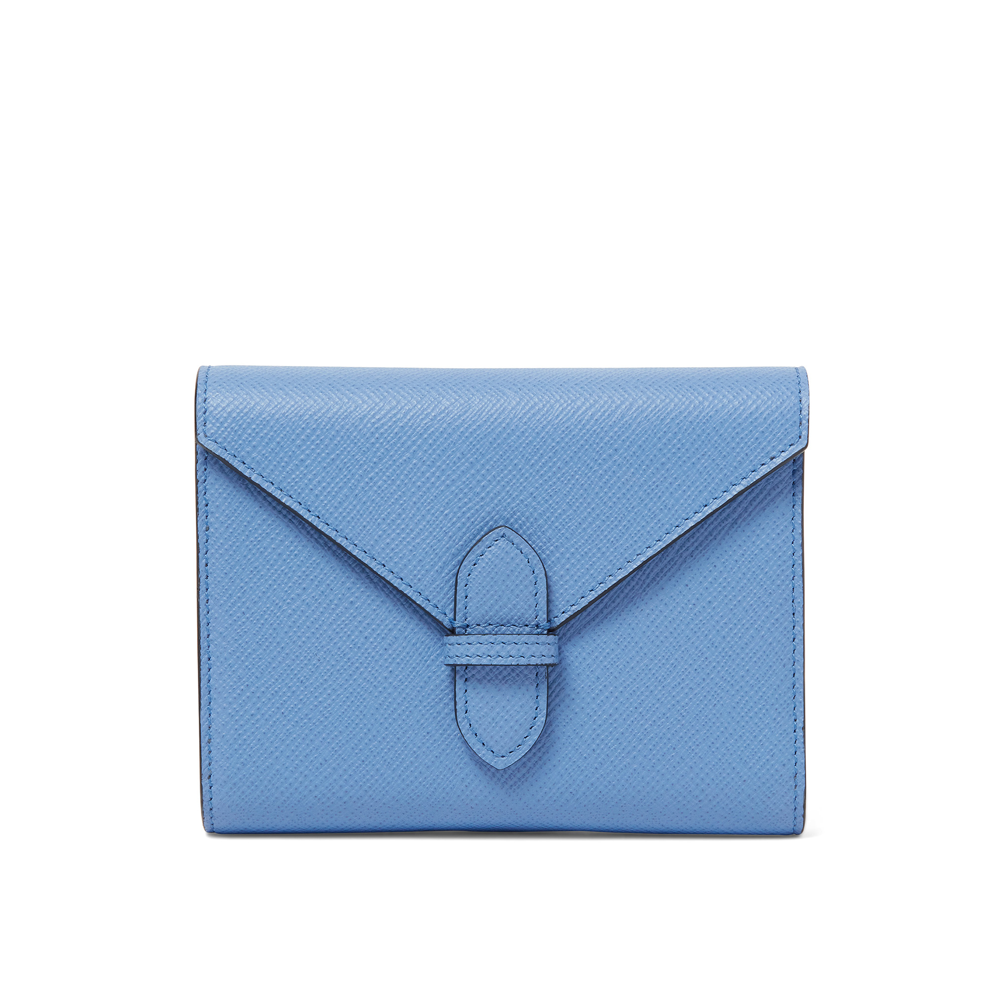 Smythson - Double Playing Card Case - Nile Blue - Fodral & korthållare - Blå