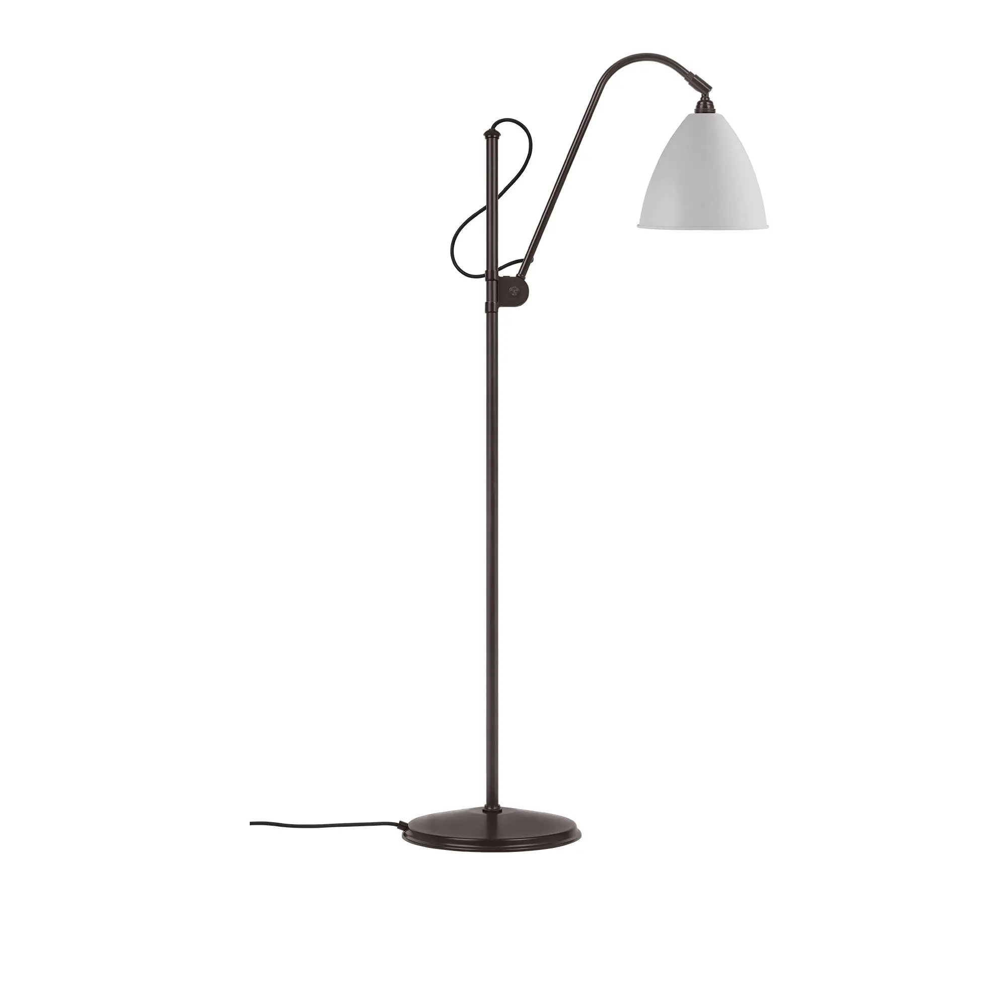 Bestlite BL3 golvlampa Medium svart mässing