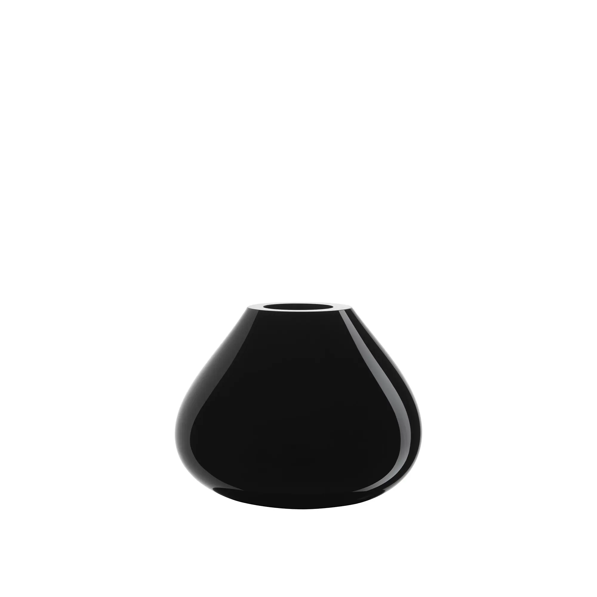 Ebon Vase Black