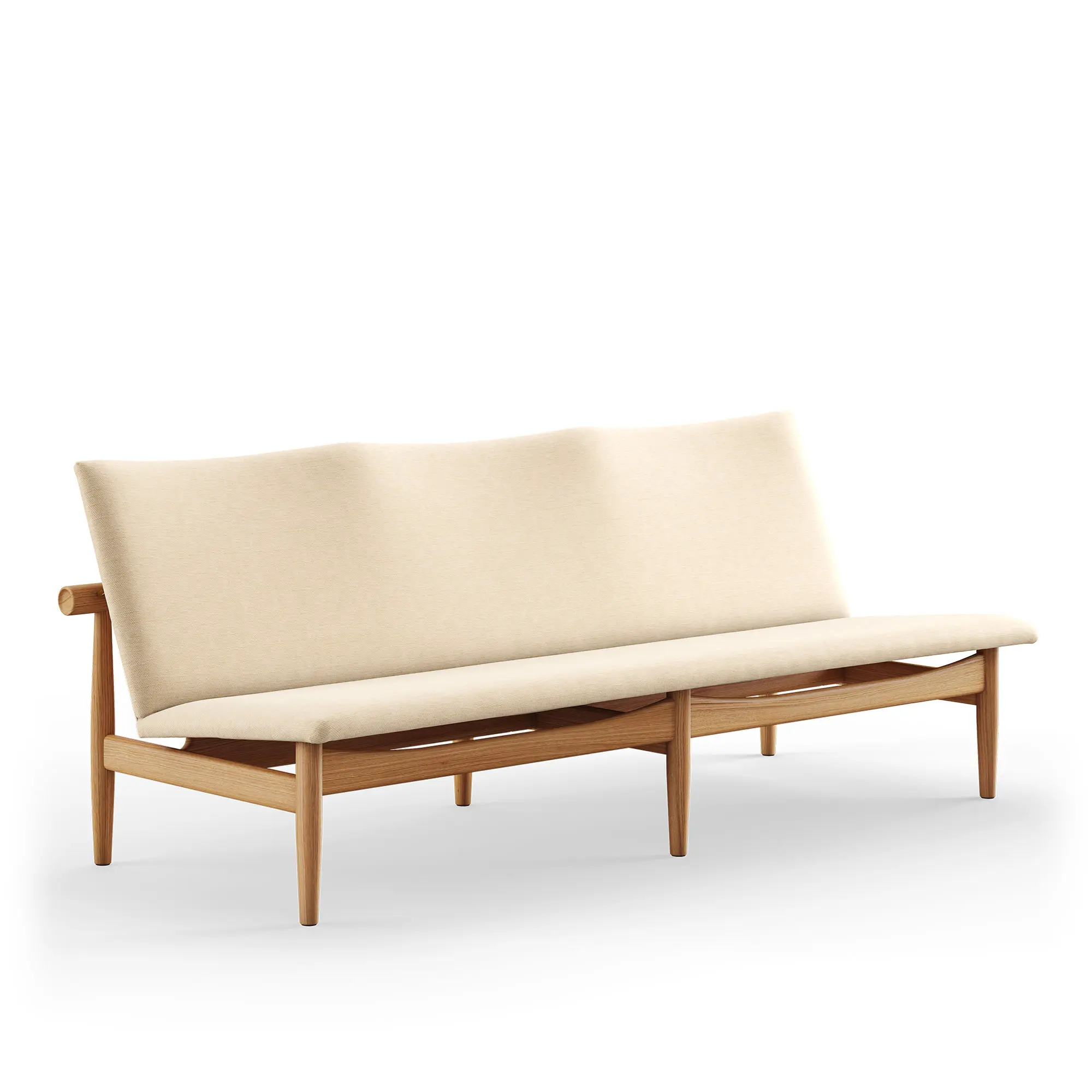 Japan soffa 3 sits Dark oiled oak