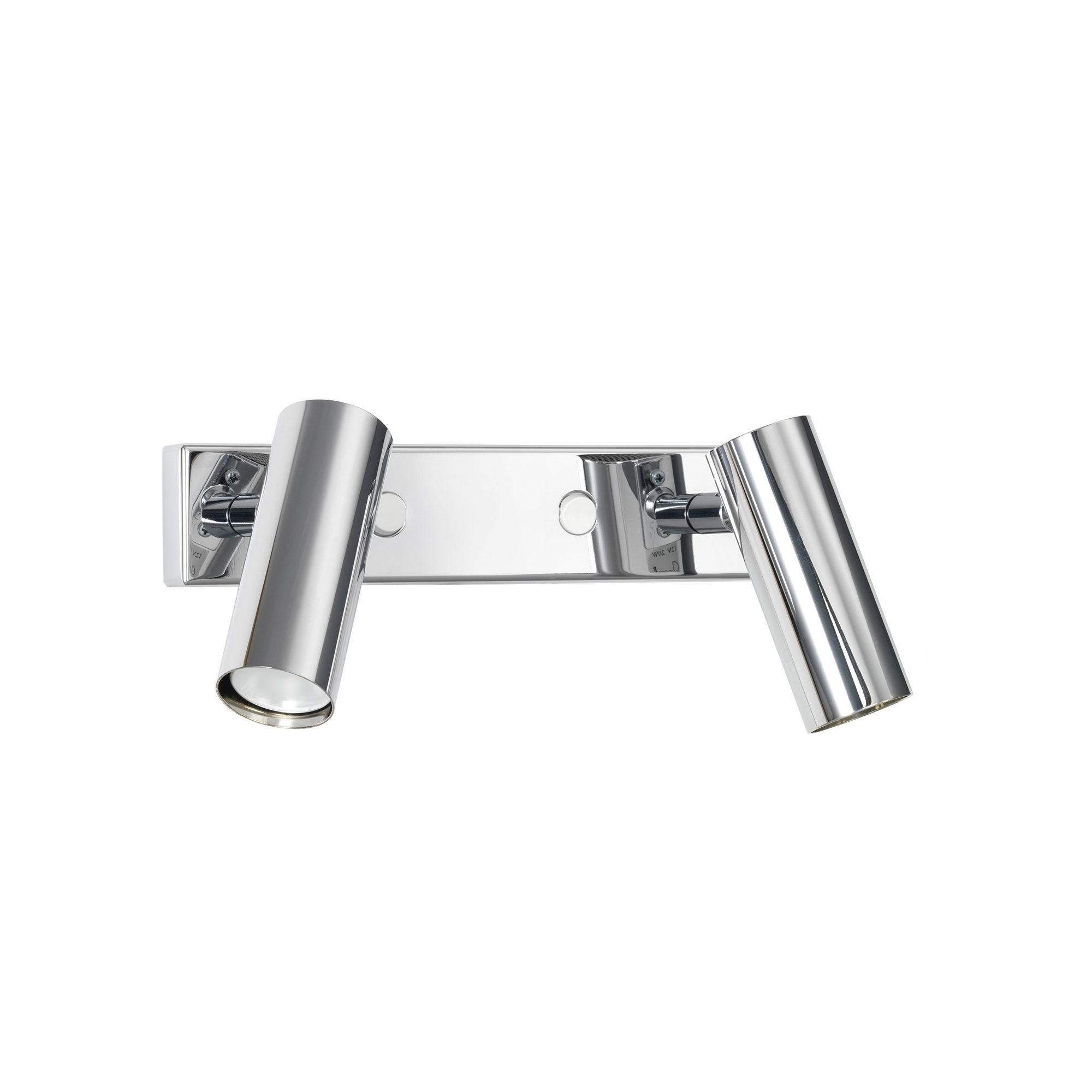 Örsjö Belysning - Puck Vägglampa, Krom, Kabel, Br: 24 cm - Sänglampor - Åke Hultgren - Silver | Belysning - Vägg- Och Sänglampor - Sänglampor | Möbelexperten