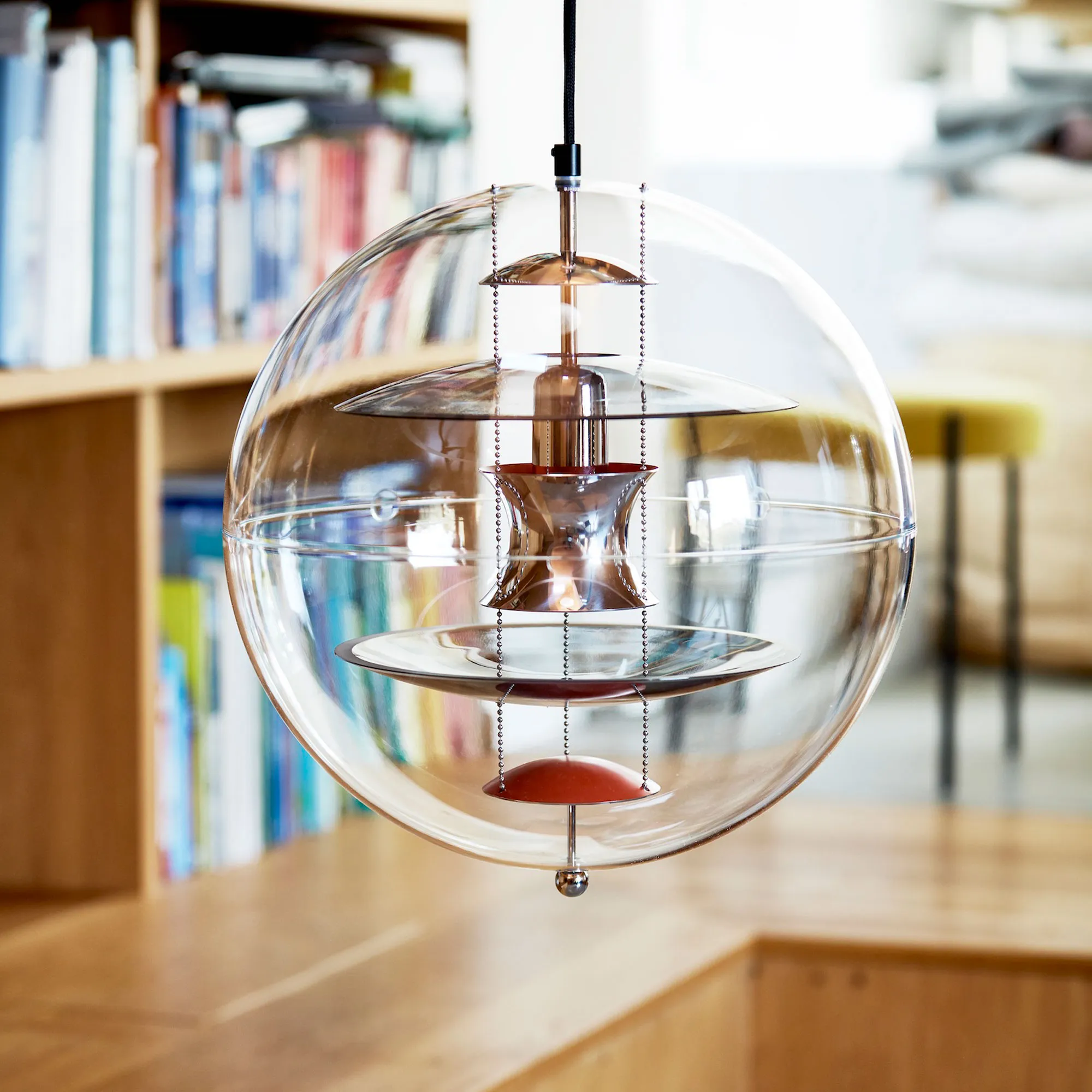 VP Globe Coloured Glass Pendant