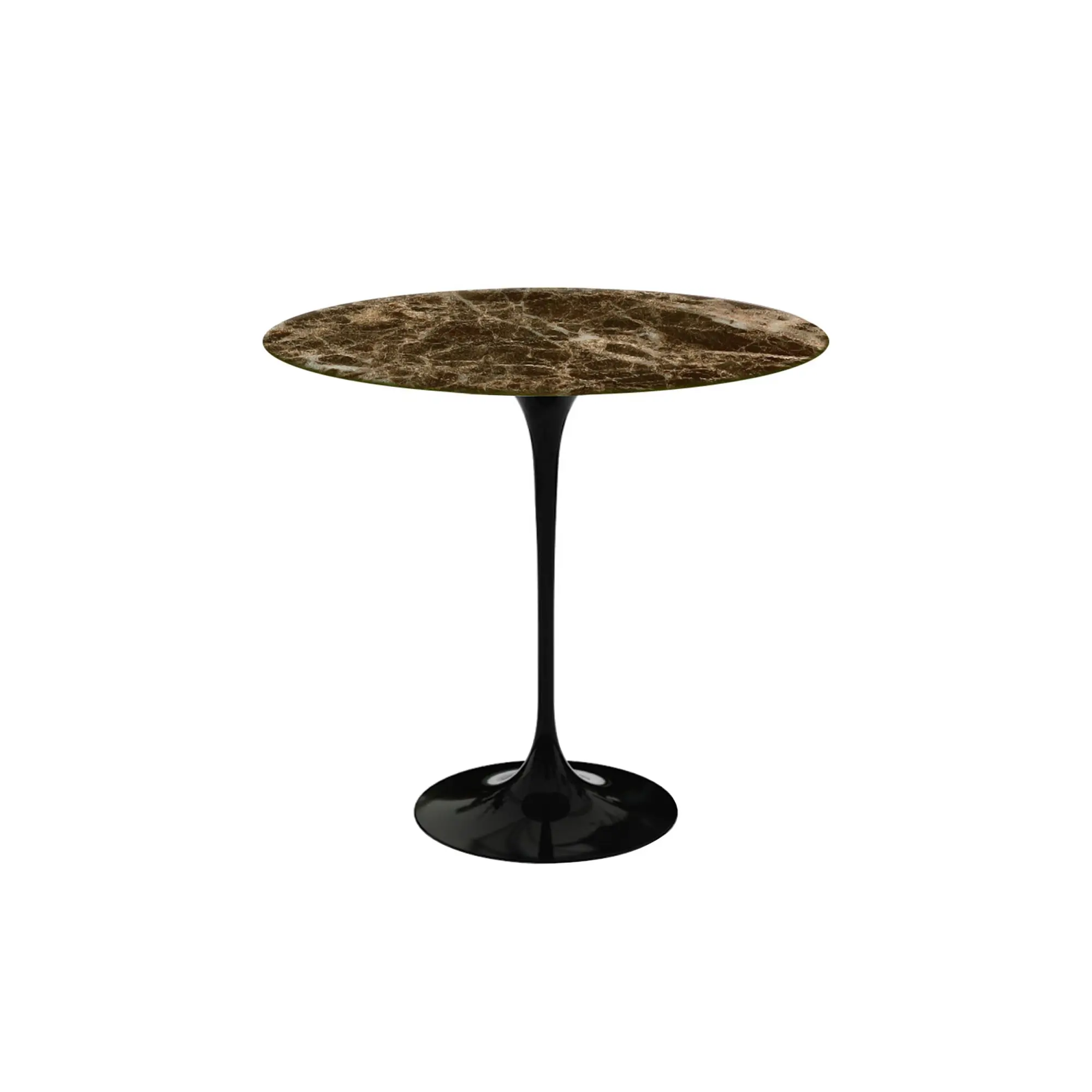 Saarinen Oval sidobord Black