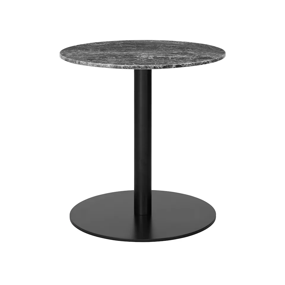 GUBI 1.0 loungebord Ø60 cm svart