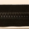 Brown zippers
