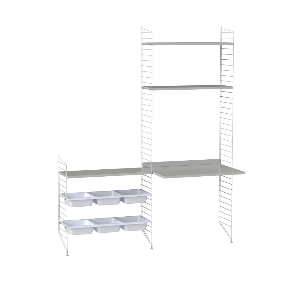 String - Kids Room Bundle E Grå - Hyllor och hyllsystem - Nils Strinning - Grå