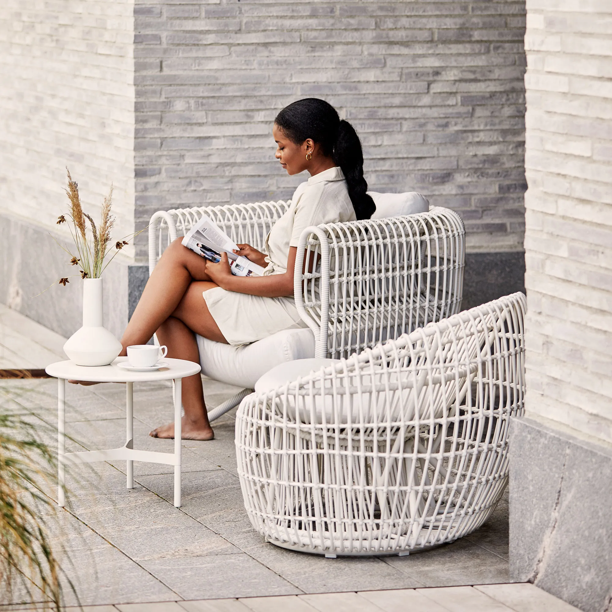 Nest Outdoor 3-sitssoffa