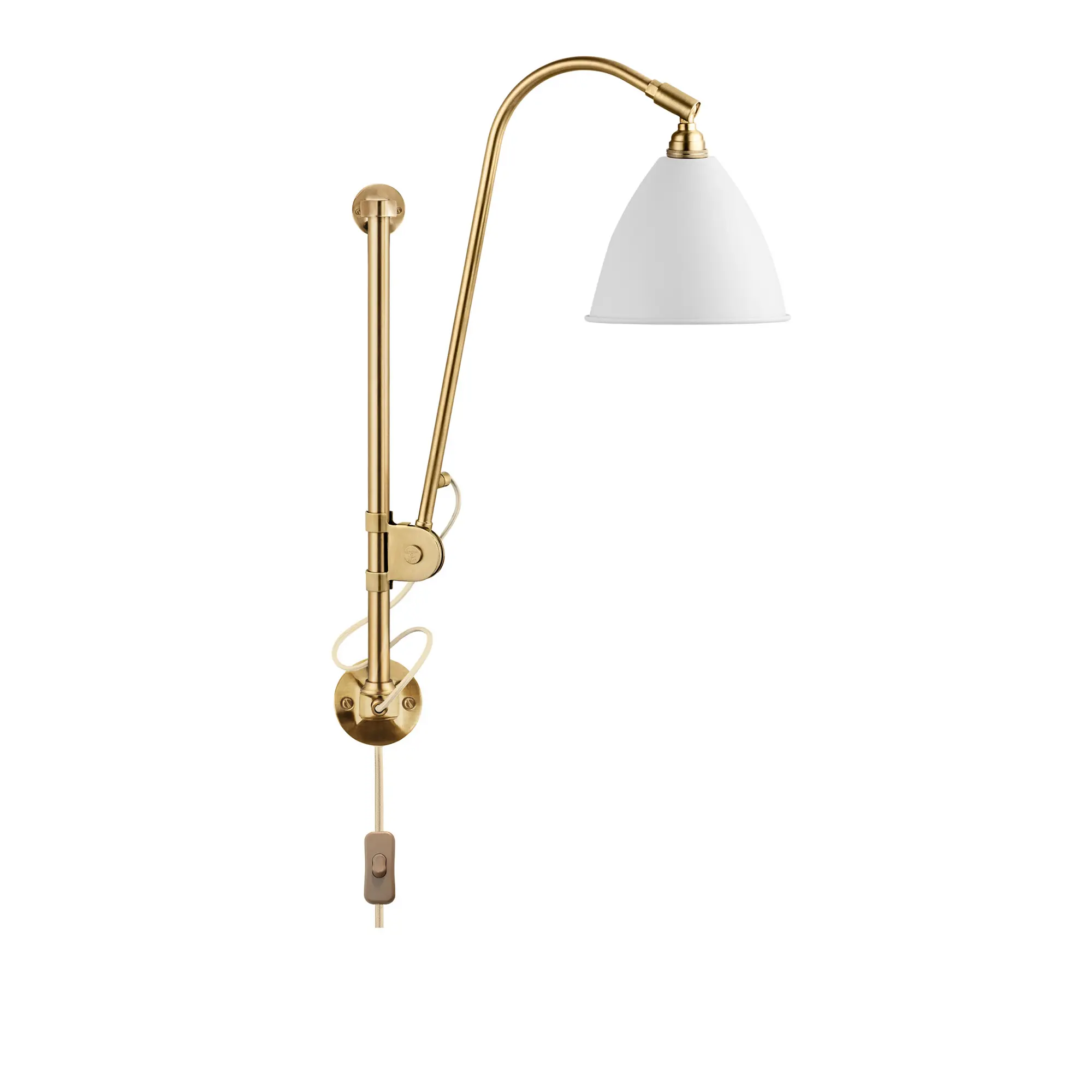 Bestlite BL5 vägglampa mässing