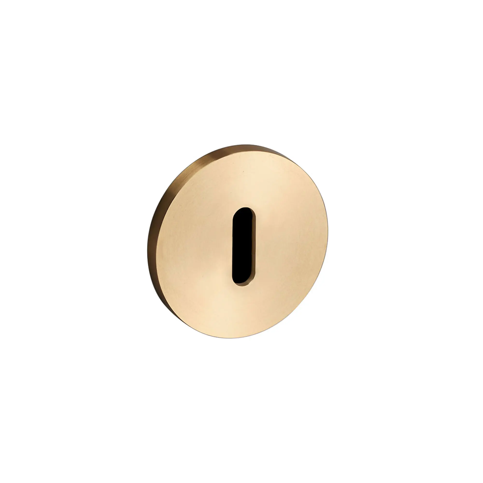Key Escutcheon Plate - Brass
