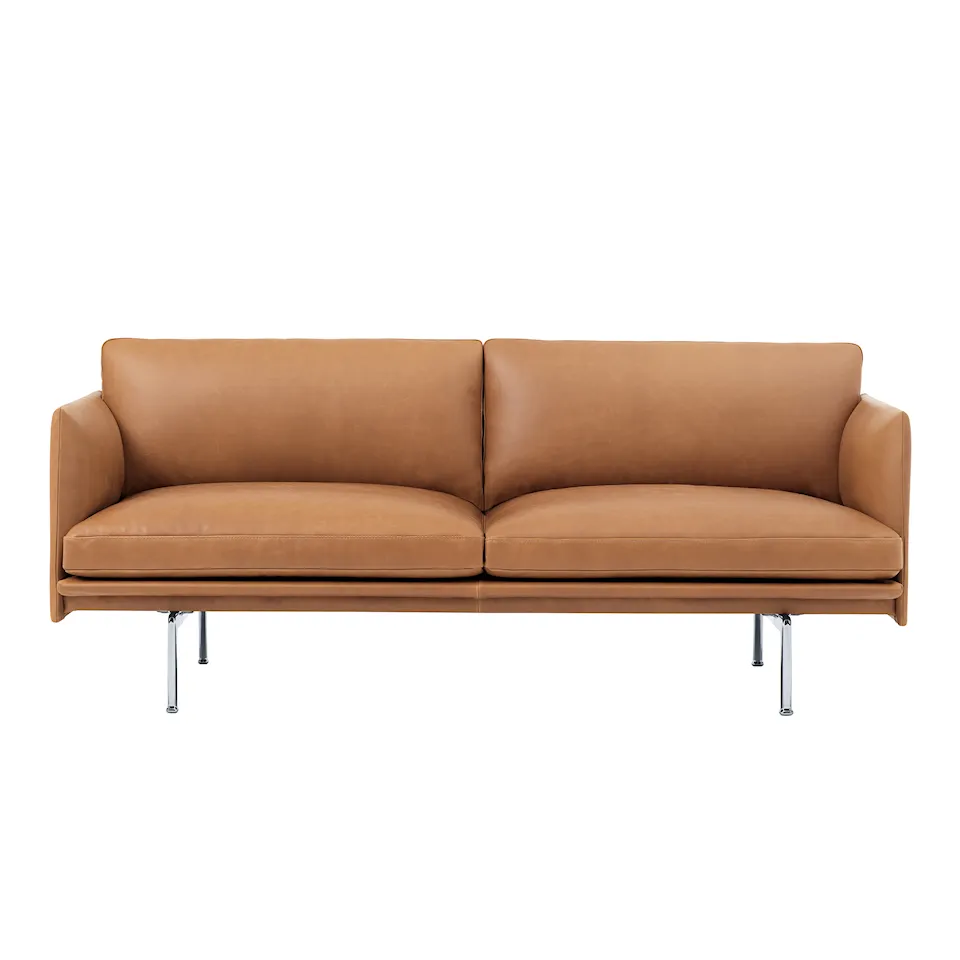 Outline 2-Seater / Polished Aluminium Base