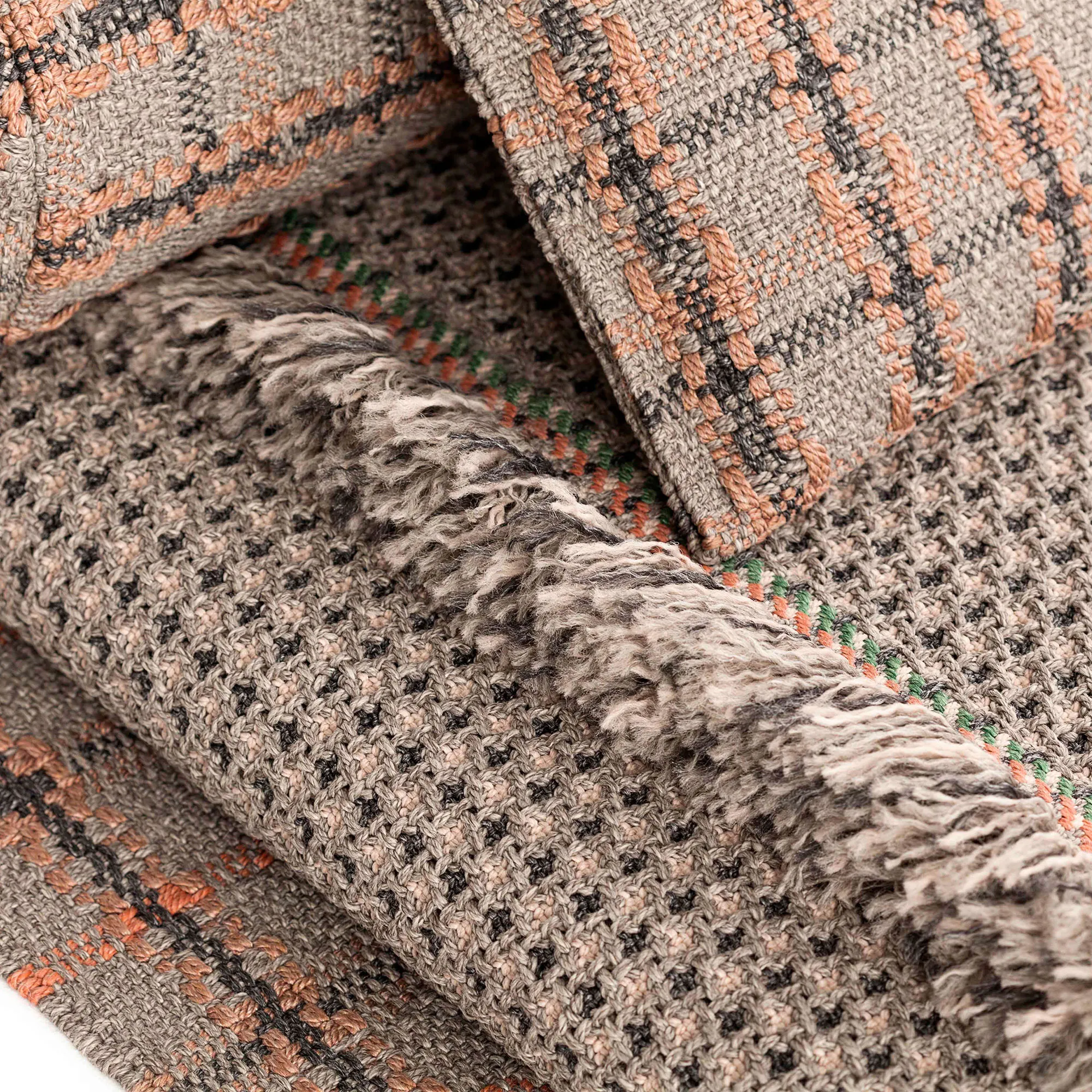 Garden Layers Small Mattress - Gofre Terracotta