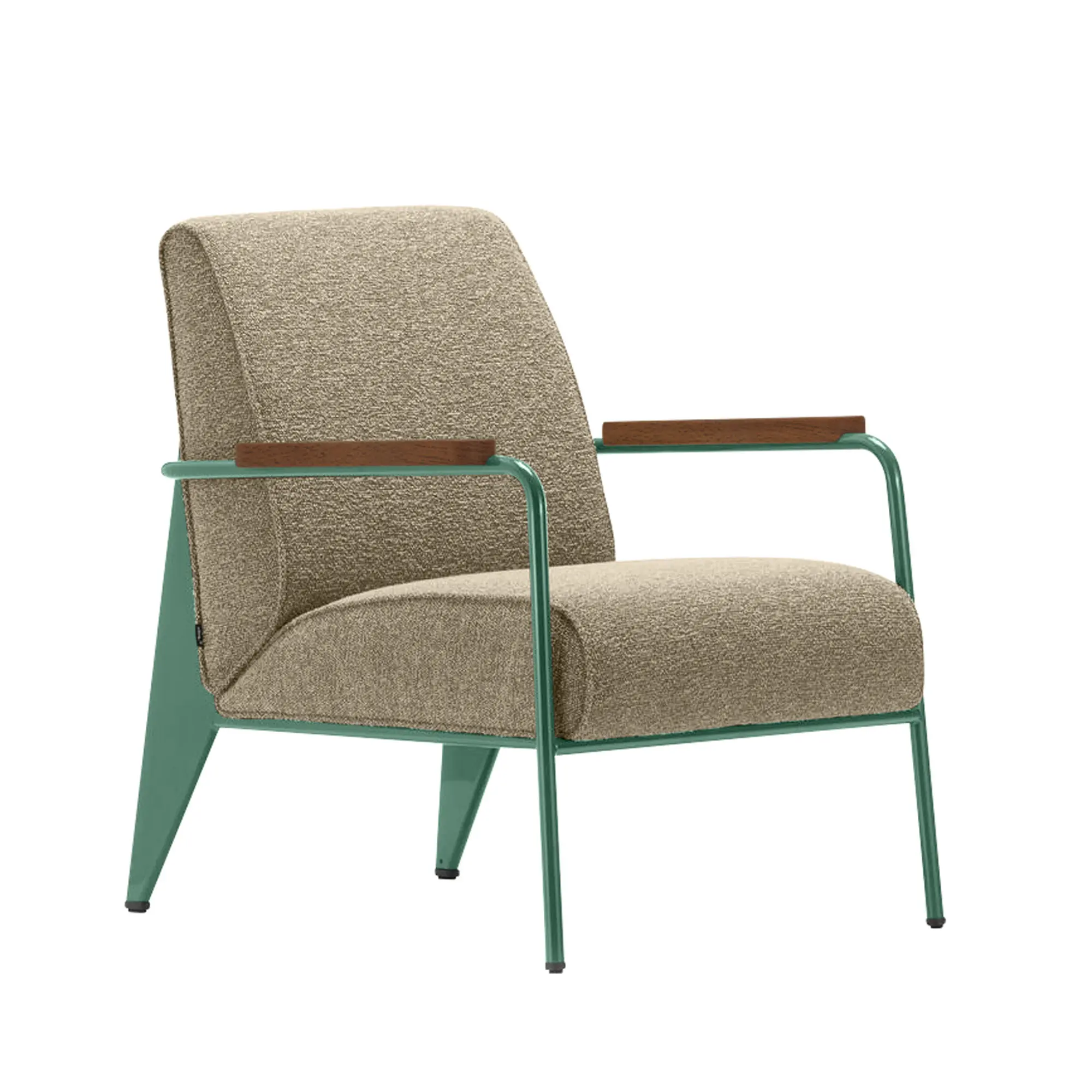 Fauteuil de Salon fåtölj Prouvé Blé Vert