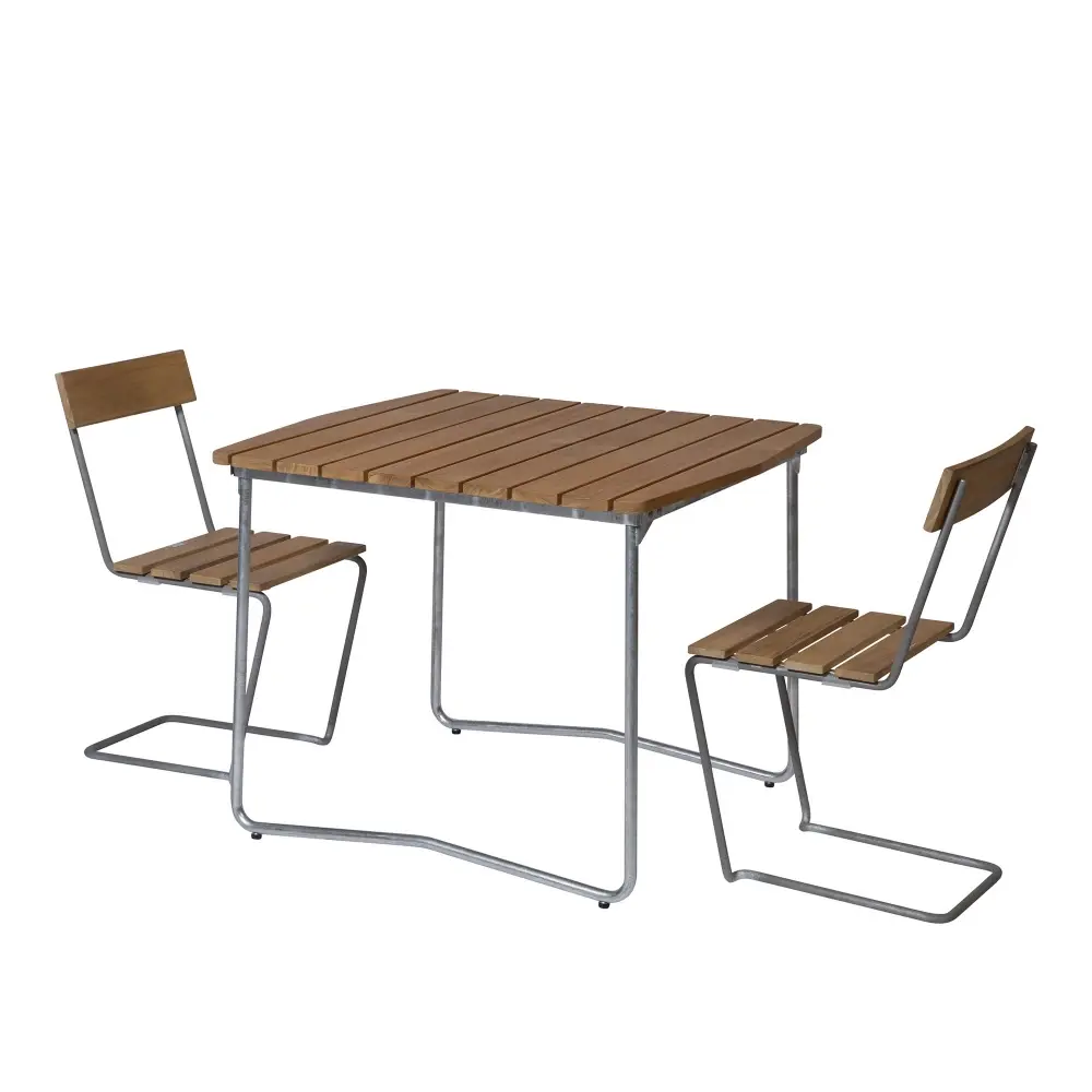 Klassisk serie spisestuesett B31 bord og 2 stoler 1