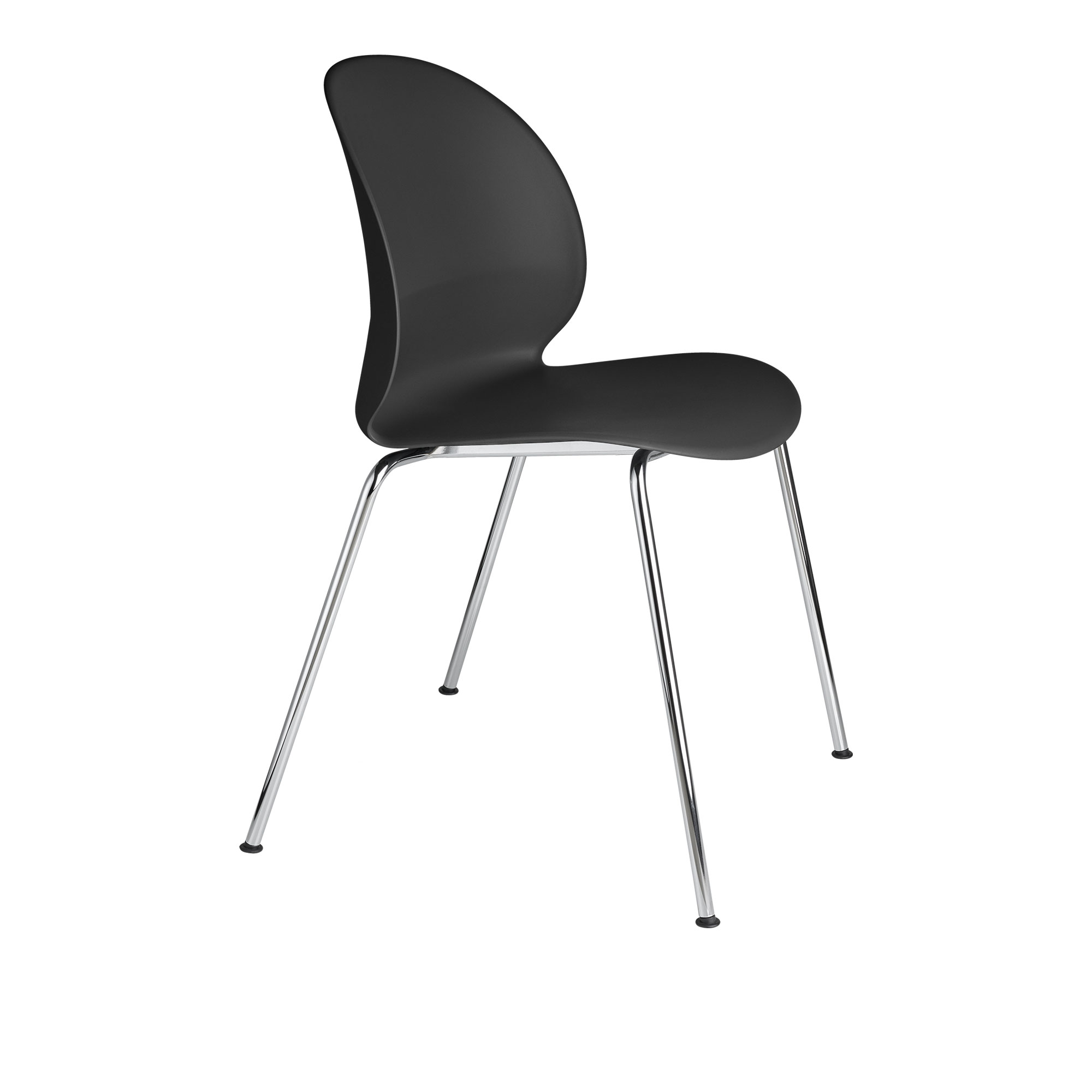 Fritz Hansen - N02-10 Recycle Black - Matstolar - Nendo - Svart - Metall/Plast