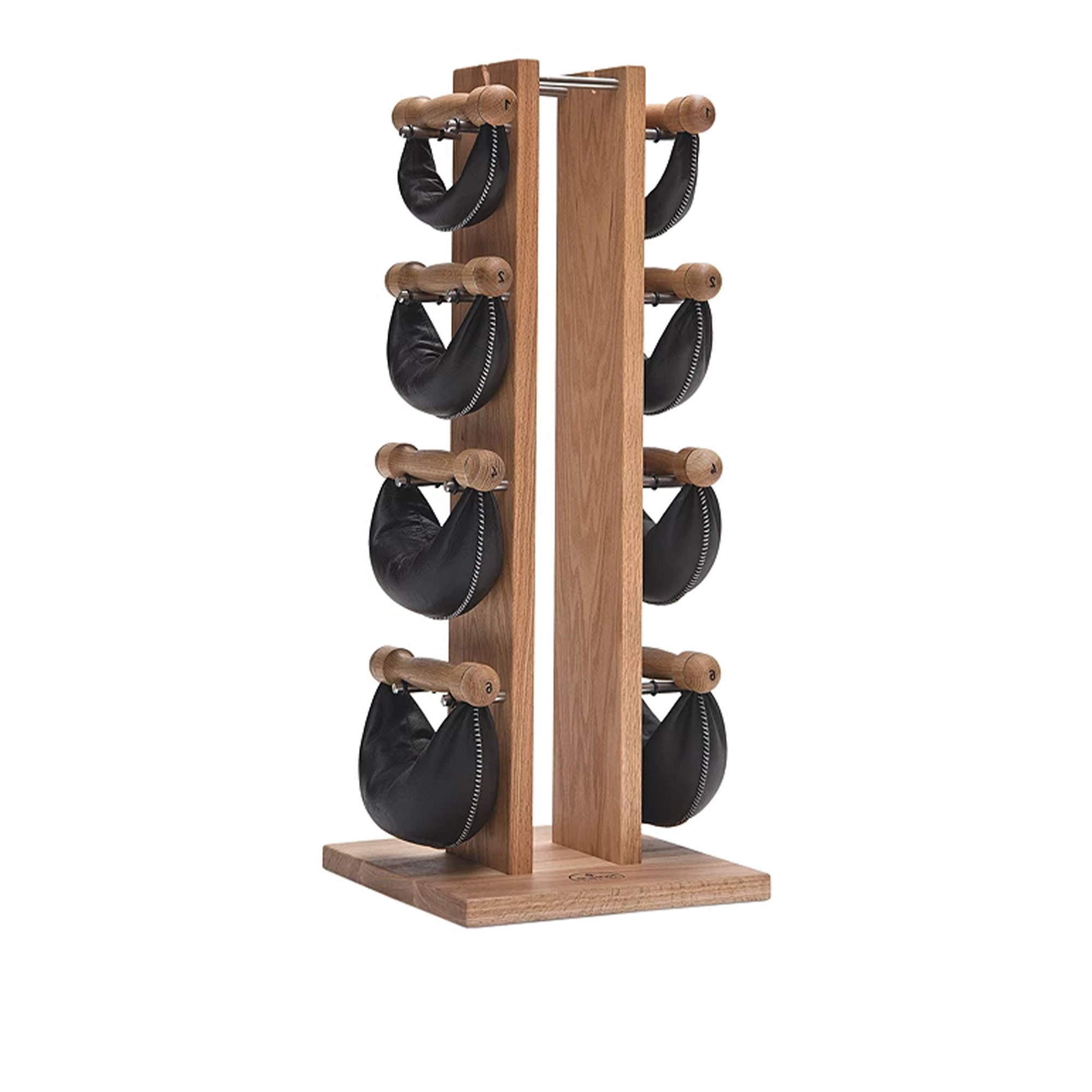 WaterRower - NOHrD SwingTower Hand-weight Set, Oak - Träningsredskap - Träfärgad