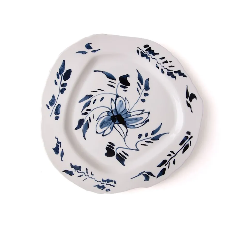 Porcelain Dinner Plate Classic On Acid