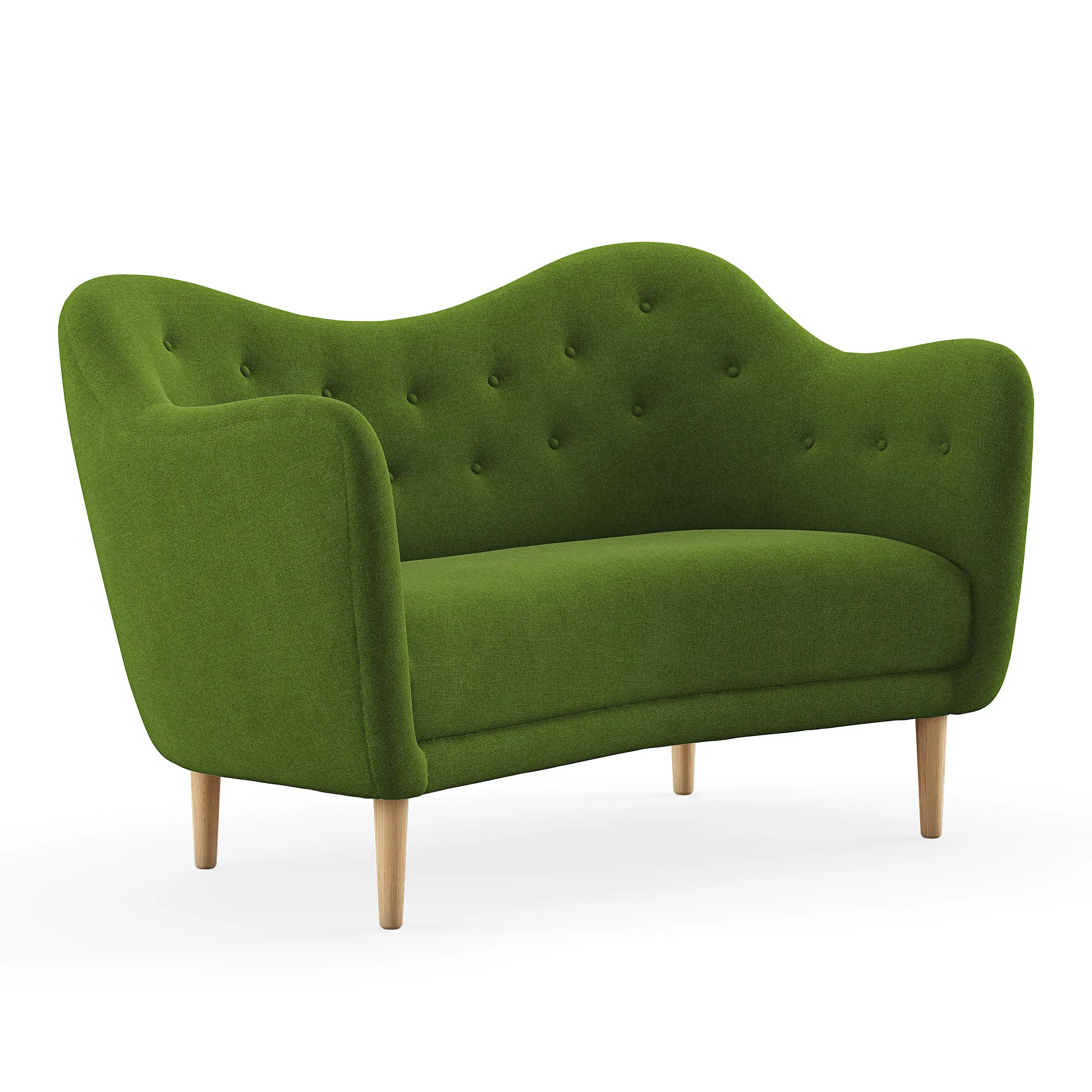 46 sofa Clear oiled oak