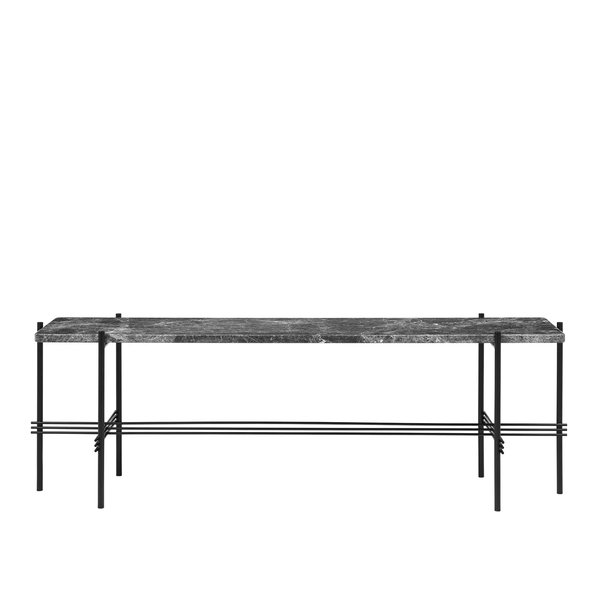 TS konsolbord 1 hyllplan svart