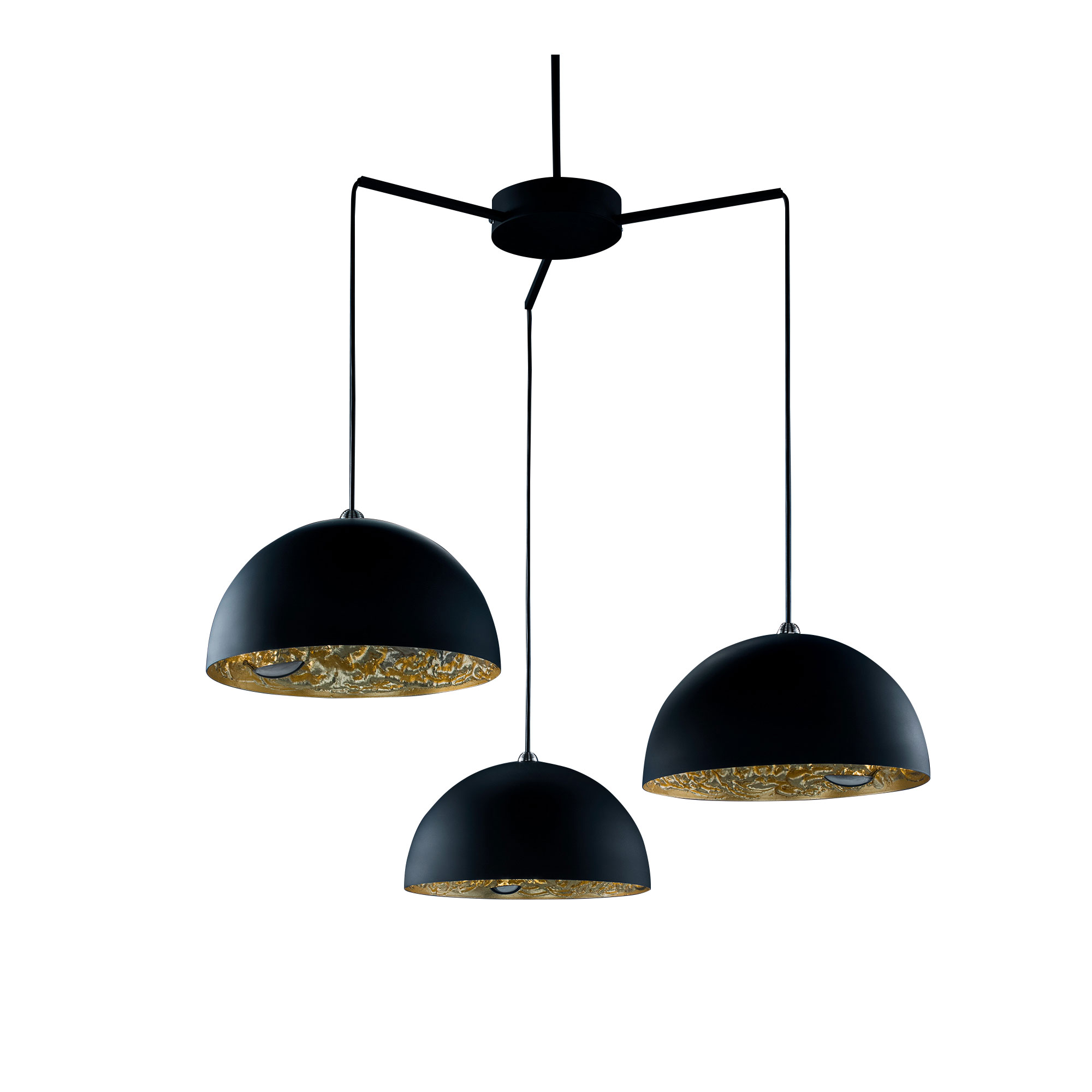 Catellani & Smith - Stchu-Moon 02 Chandelier Ø60, Guld - Takkronor - Enzo Catellani - Guld