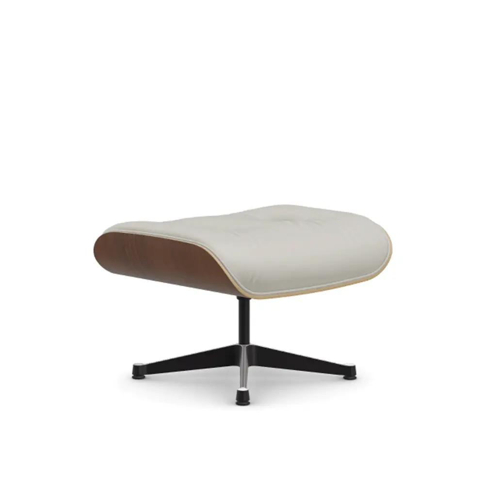 Lounge fotpall Black Pigmented Walnut Polished/Black
