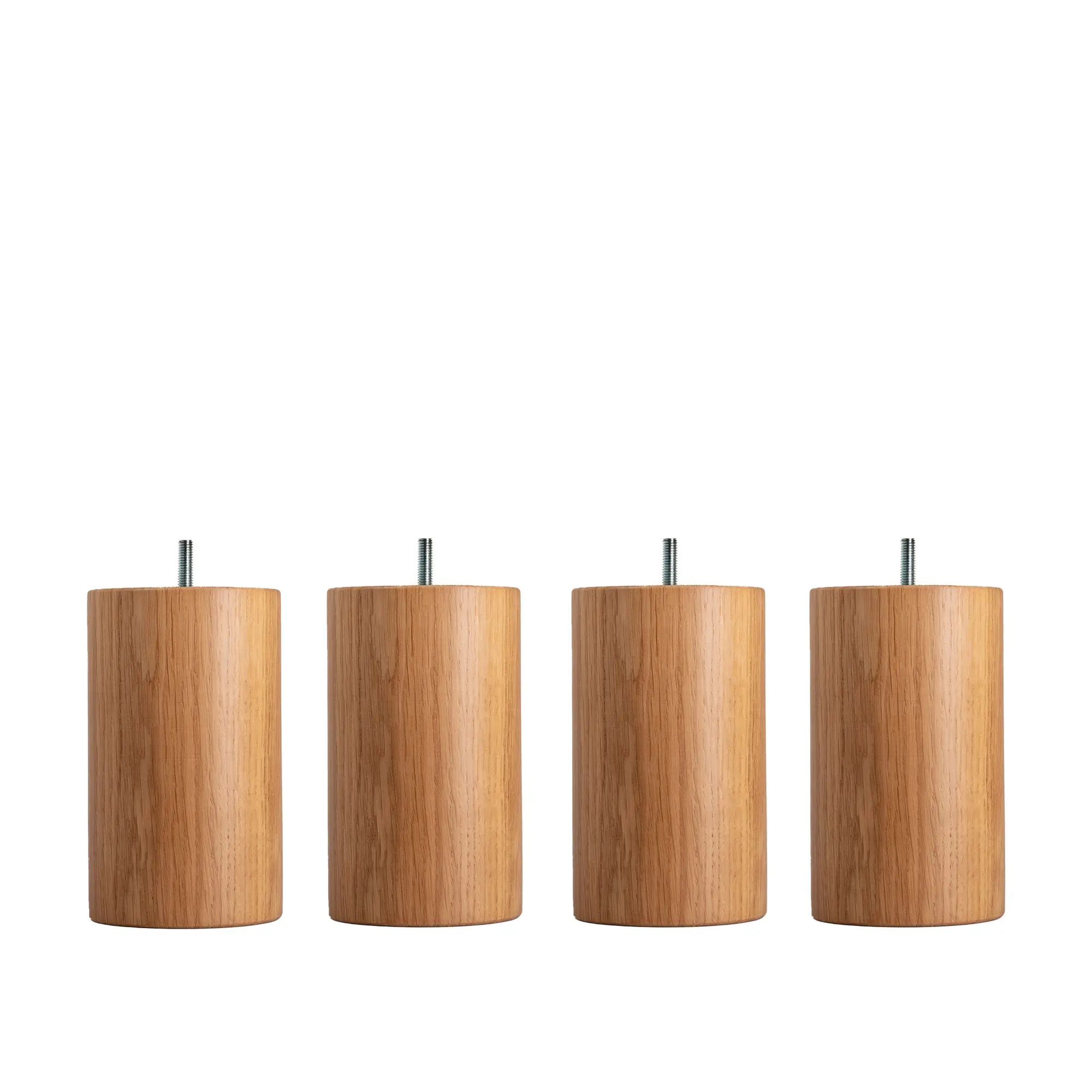 DUX SC sängben rund ek bred 4-pack