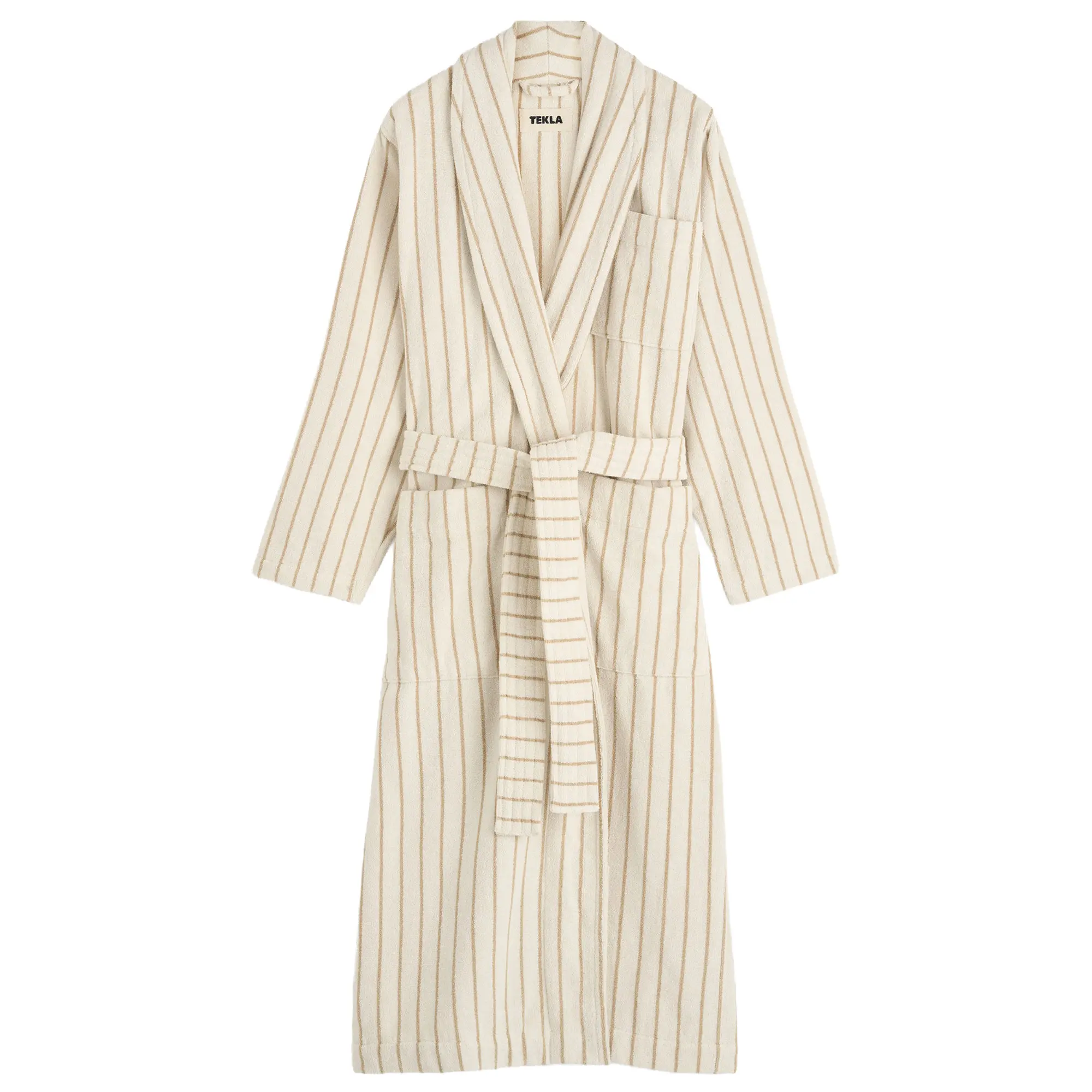 Classic Sienna Stripes badekåpe