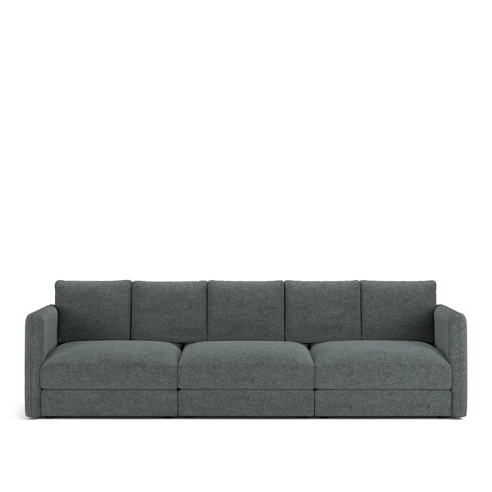 Pavarotti 3-Seater, Fixed Cover, Cushion Variant 02, Sienna 03