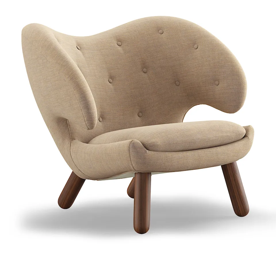 Pelican fåtölj Walnut