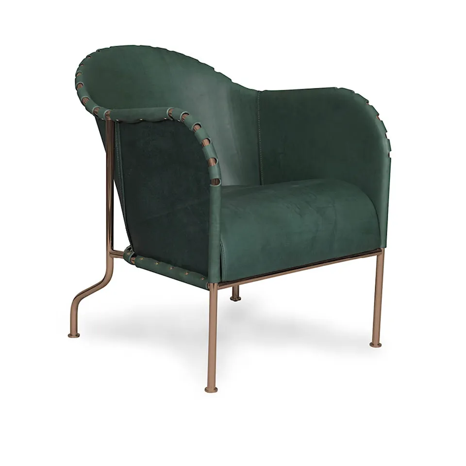 Bruno fåtölj Copper