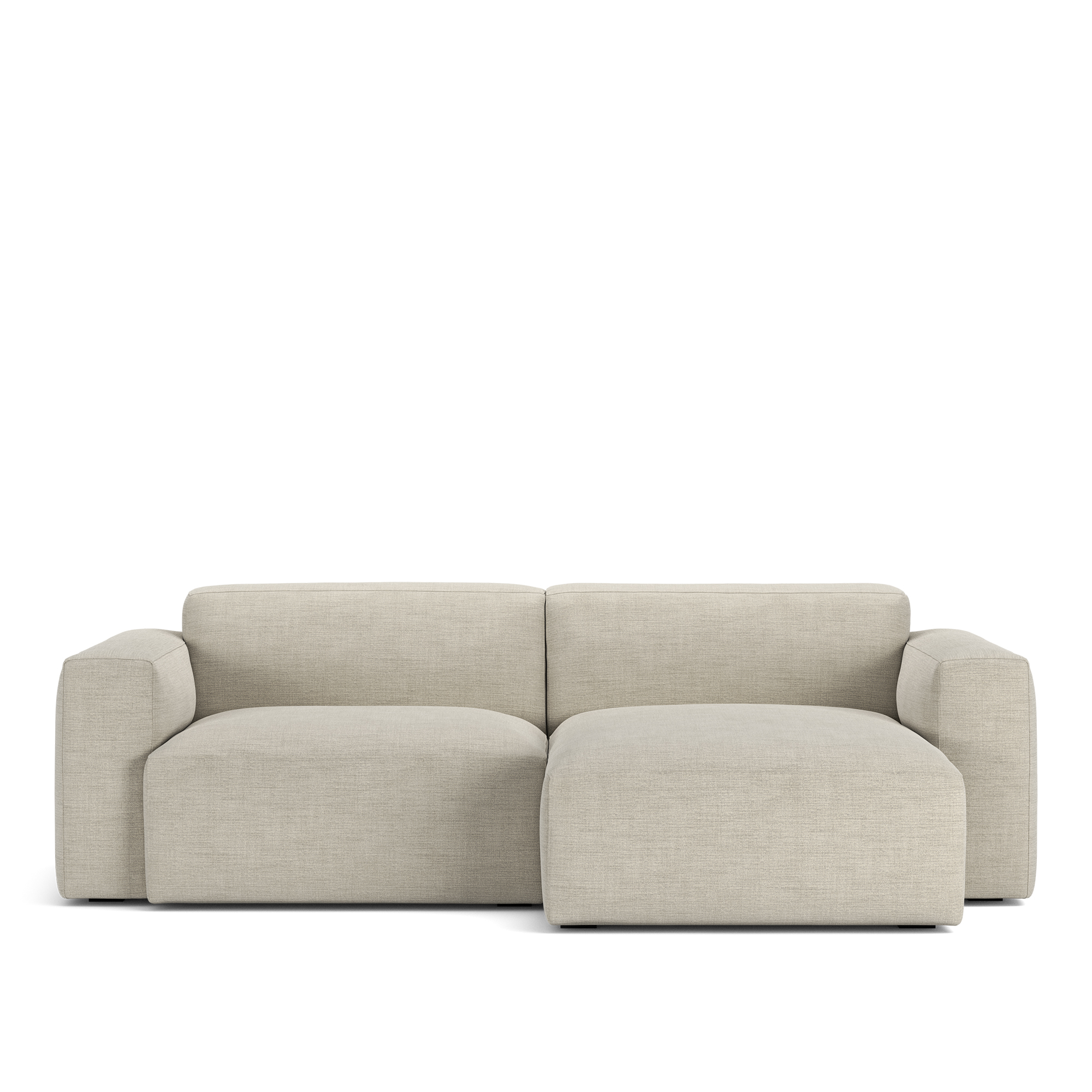 NOGA - Brick 2-Seater Chaise Lounge Right Sienna 102 Fixed Upholstery - Soffor