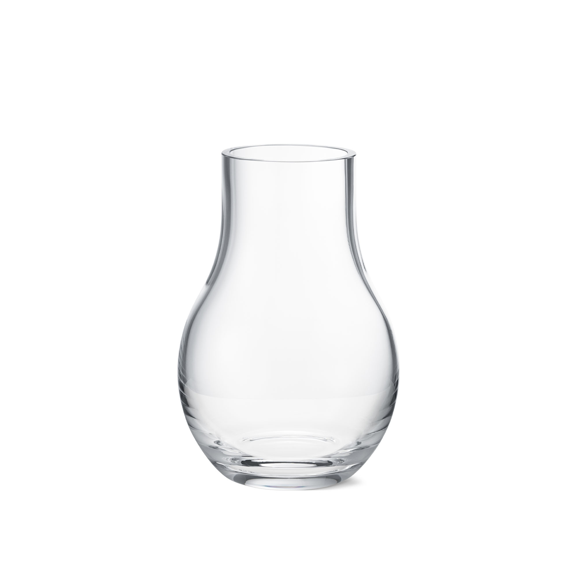 Georg Jensen - Cafu Vase Glass Clear Medium - Krukor & vaser - Sebastian Holmbäck,Ulrik Nordentoft - Transparent