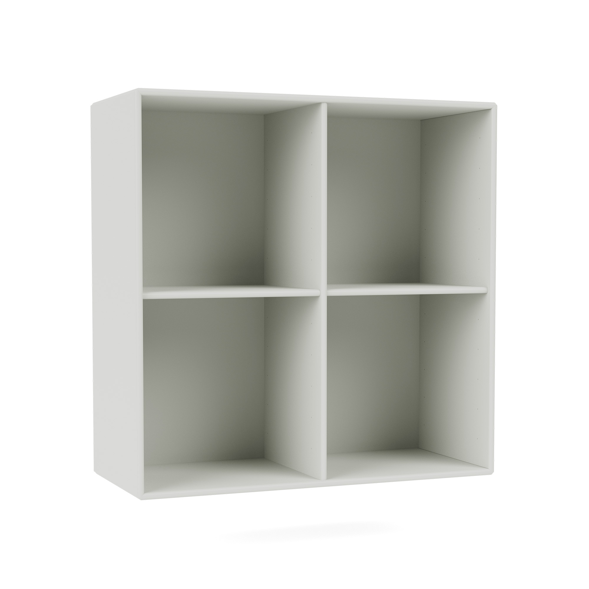 Montana - Show Bookcase, Suspension Rail - Nordic - Hyllor - Peter J. Lassen - Grå - MDF | Möbler - Förvaring Och Hyllor - Hyllor | Möbelexperten