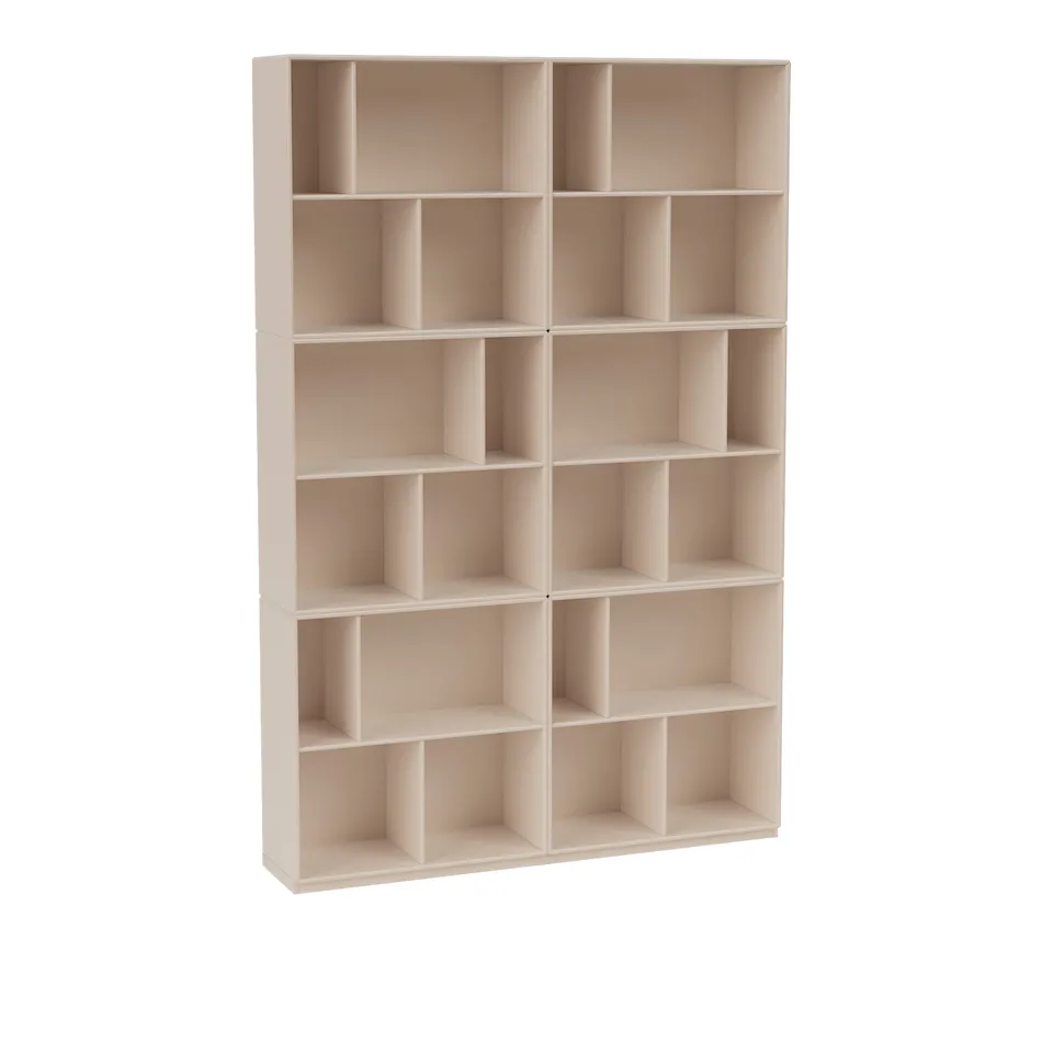 Montana Selection Read Spacious bokhylla sockel 3 cm