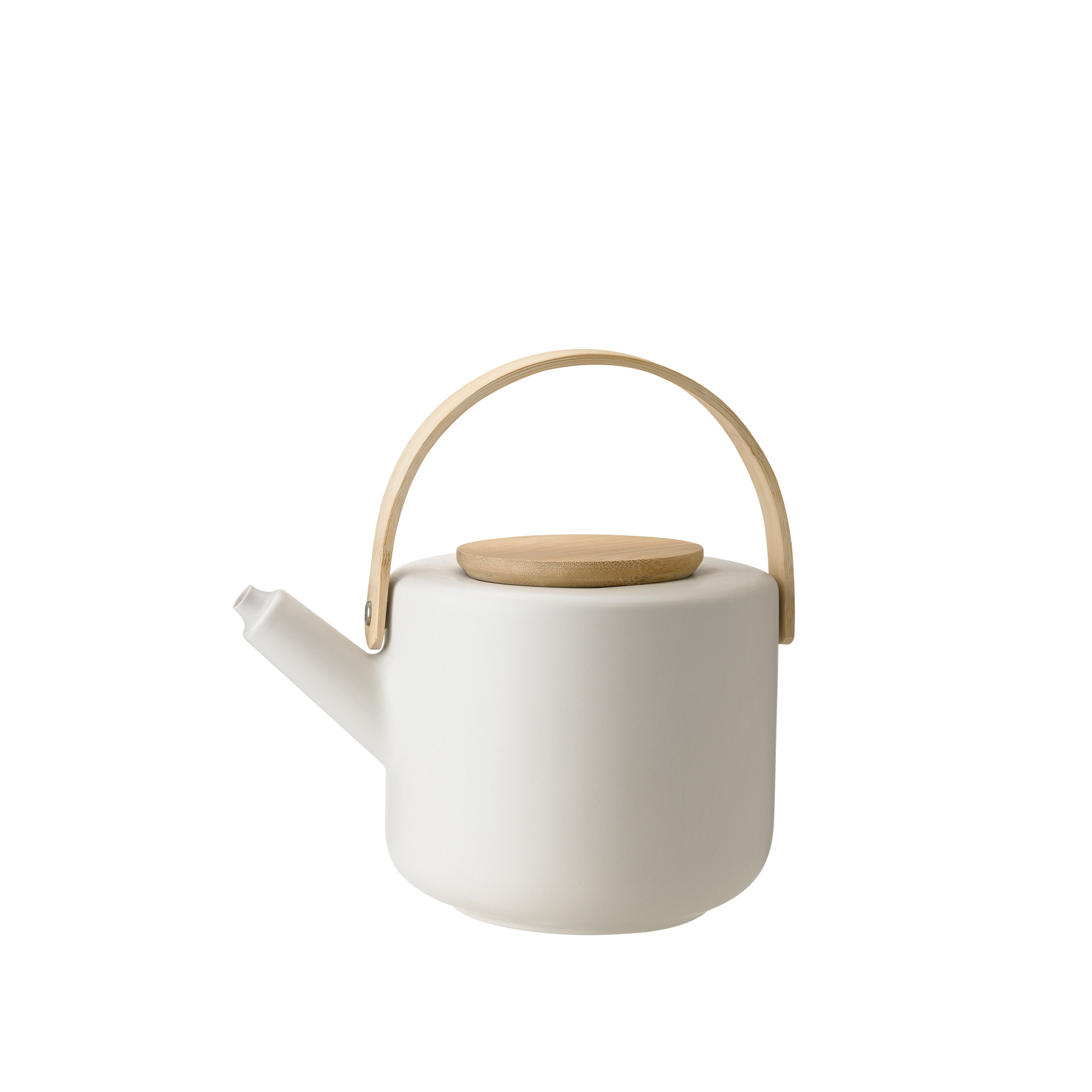 Stelton - Theo Tekanna 1,25 L, Sand - Tekannor - Søren Refsgaard - Trä/Sten