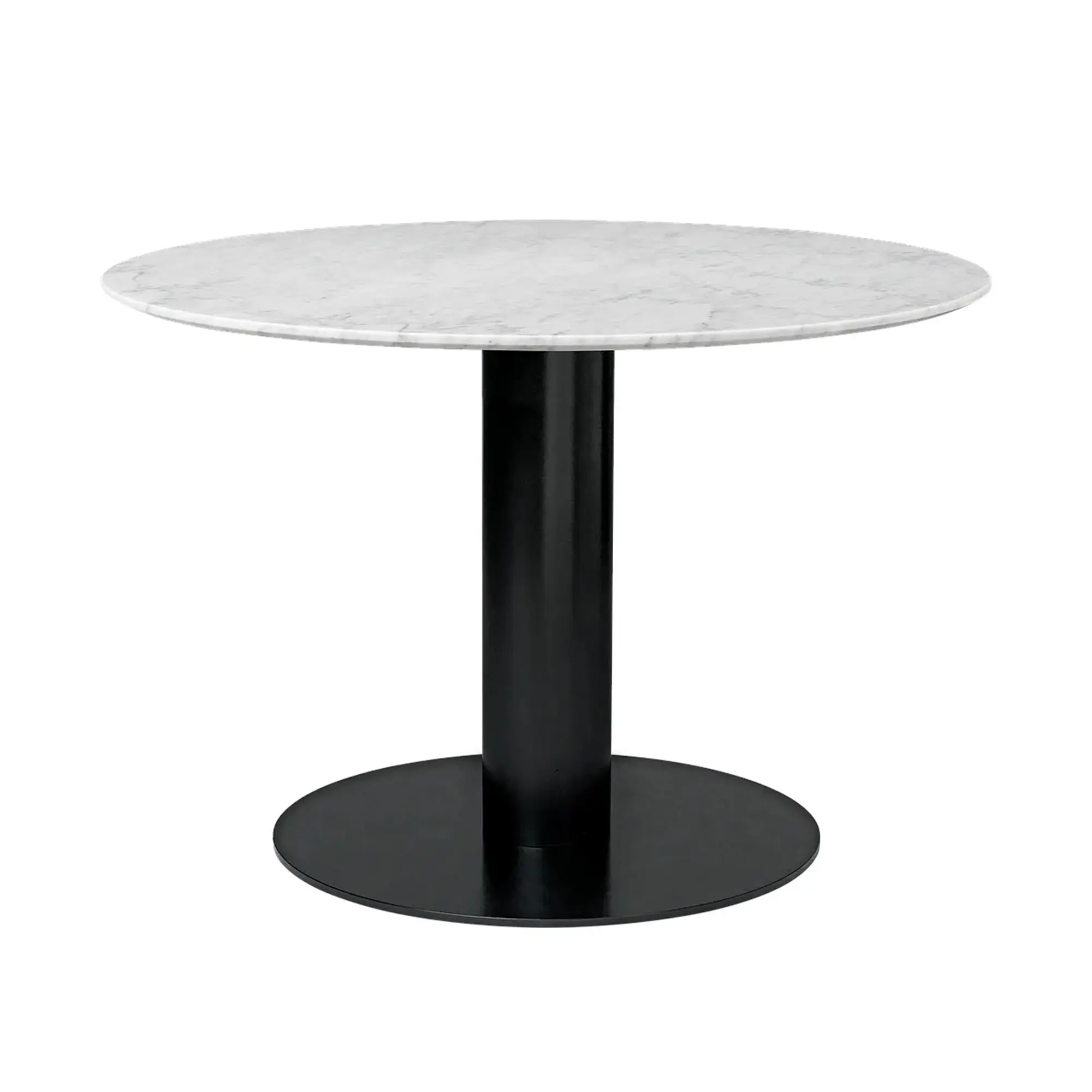 GUBI 2.0 matbord Ø110 cm svart