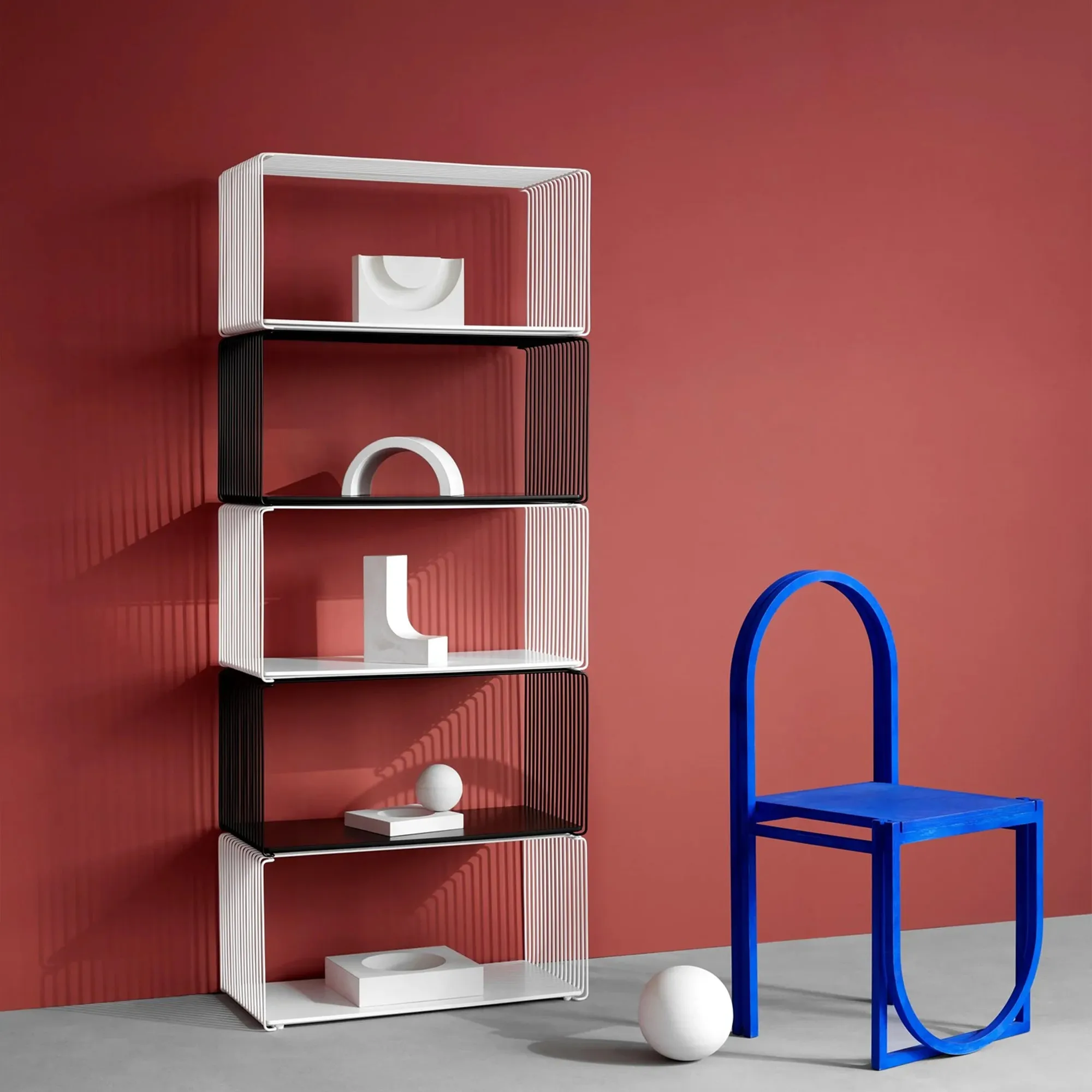 Panton Wire Extended hyllplan 18,8x68,2 cm