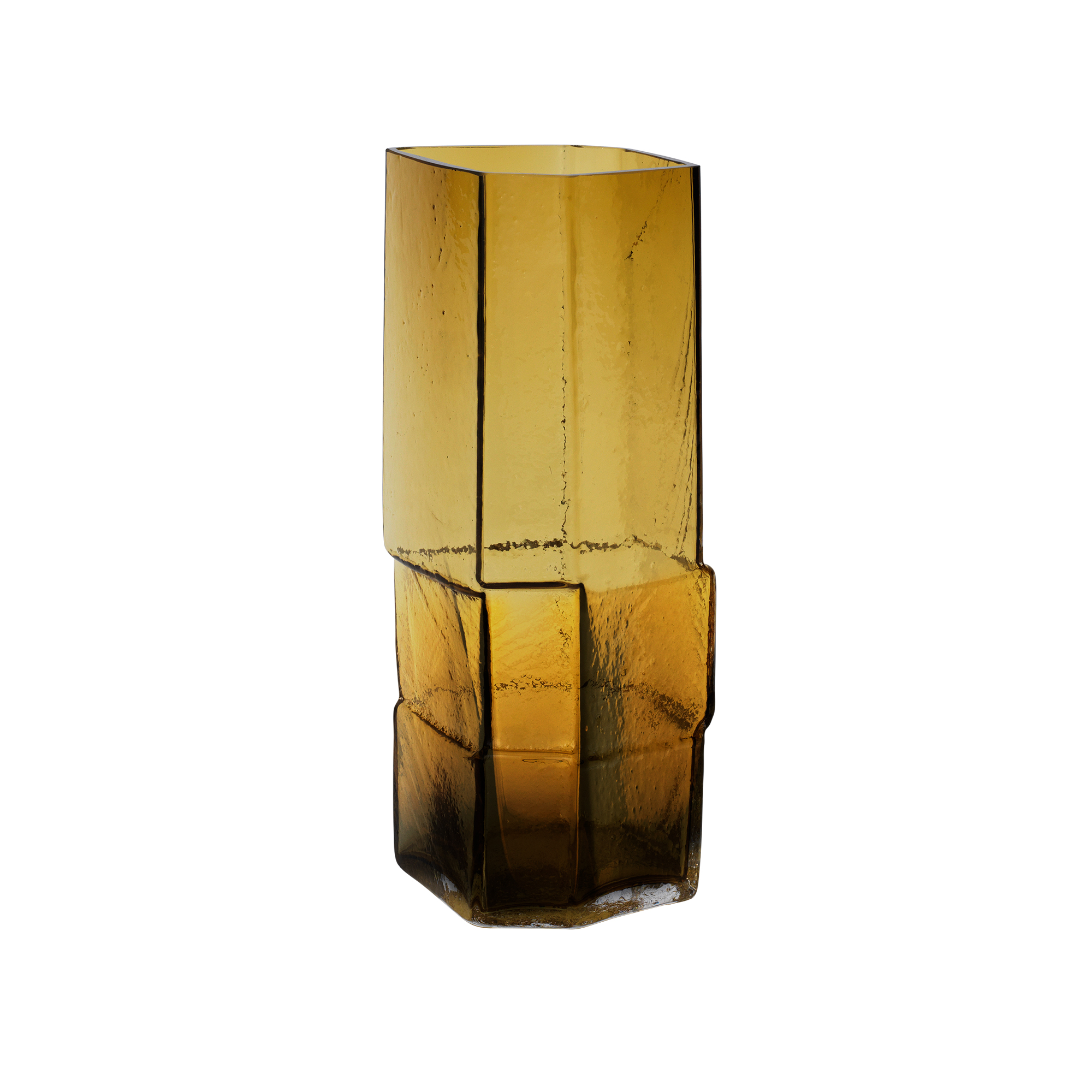 Ferm Living - Muro Vase - H30 - Recycled Amber - Vaser - Jørn Utzon - Brun