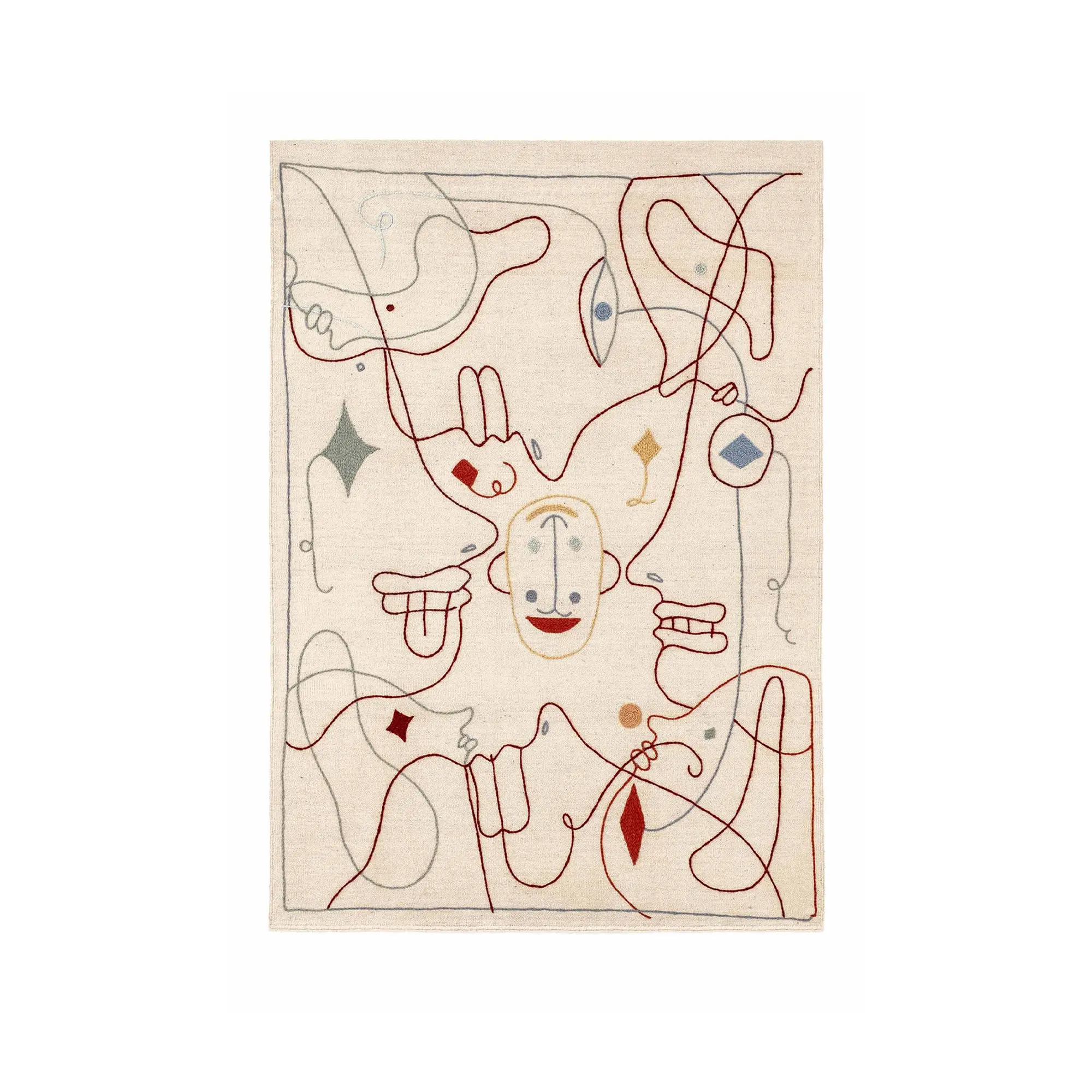 Silhouette Kilim Rug