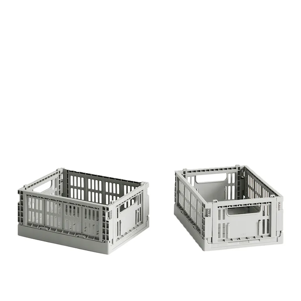 HAY Colour Crate Mini förvaringslådor 2-pack