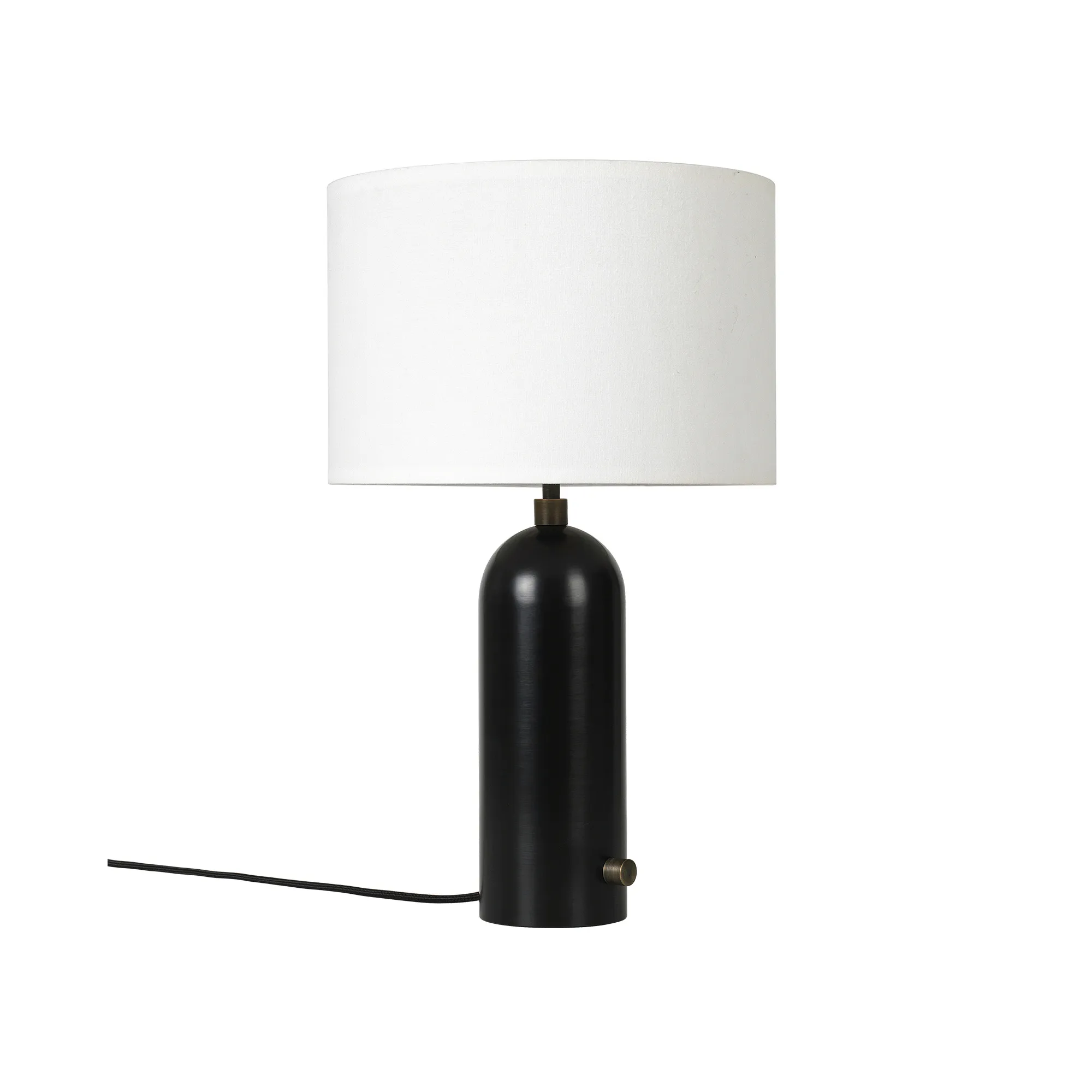 Gravity bordslampa small svart stål
