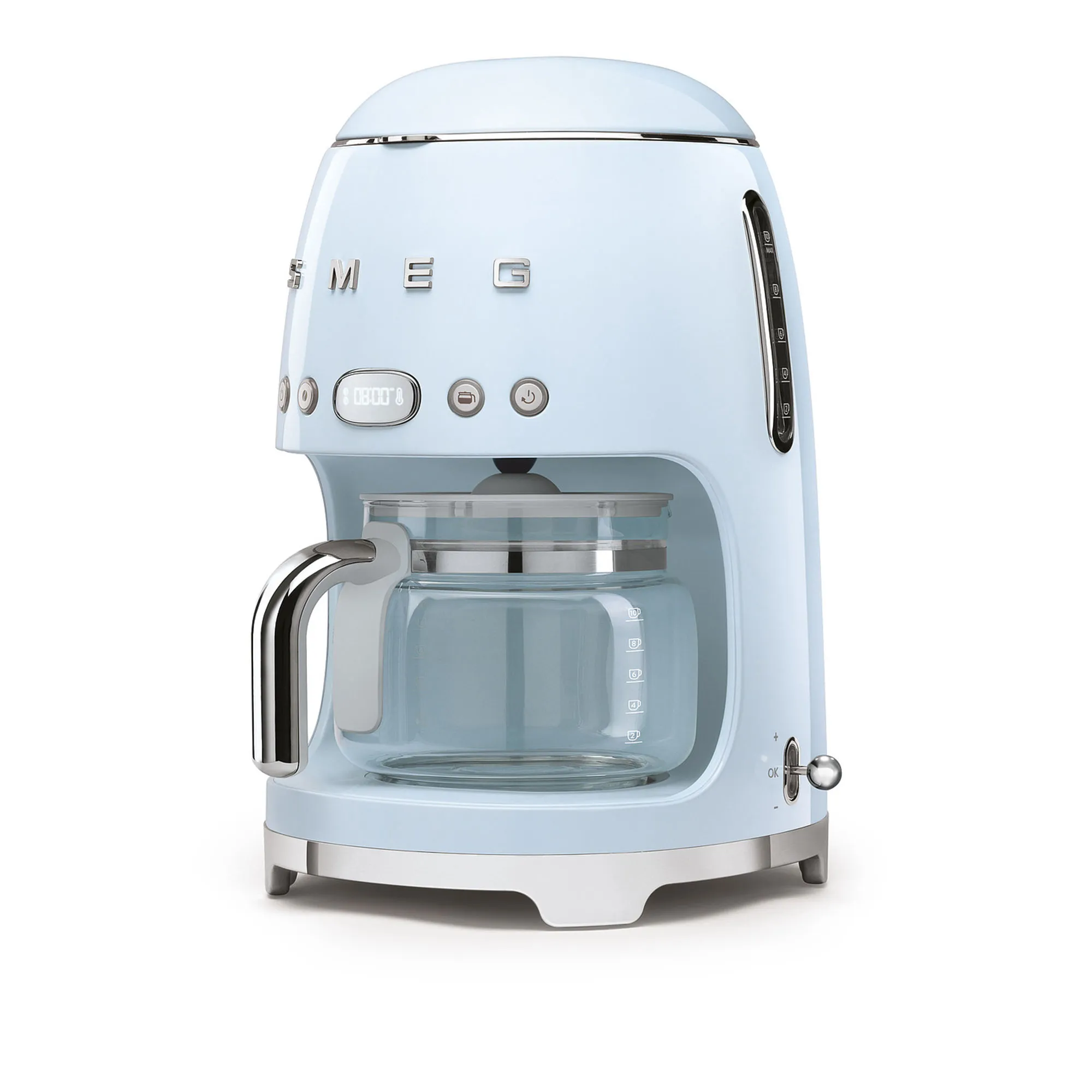 Smeg Drip Coffee Machine Pastel Blue